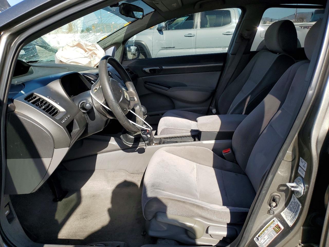2008 Honda Civic Ex Gray vin: 2HGFA16858H315640