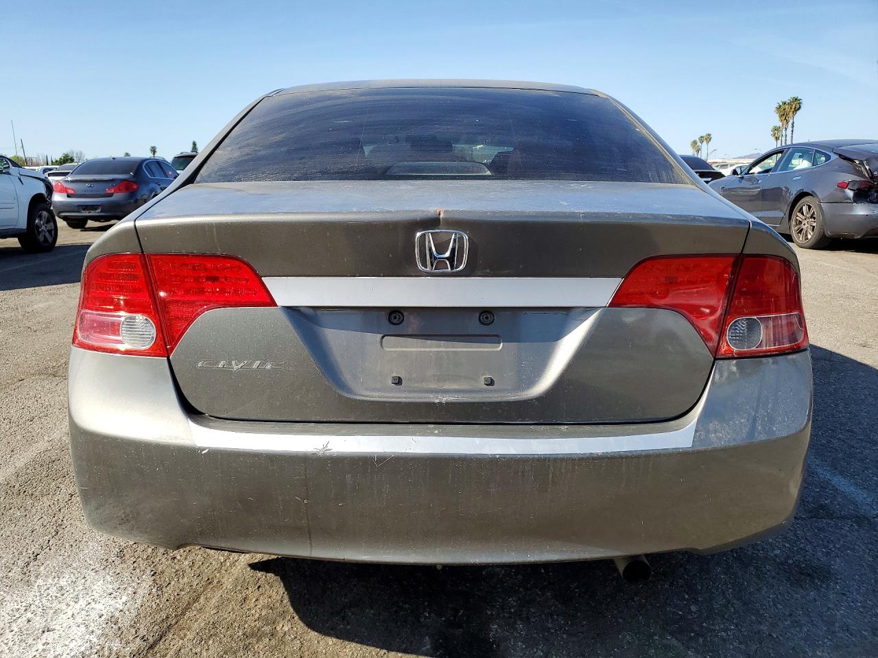 2008 Honda Civic Ex Gray vin: 2HGFA16858H315640