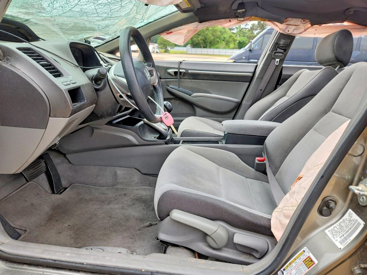 2008 Honda Civic Ex Серый vin: 2HGFA16858H328520