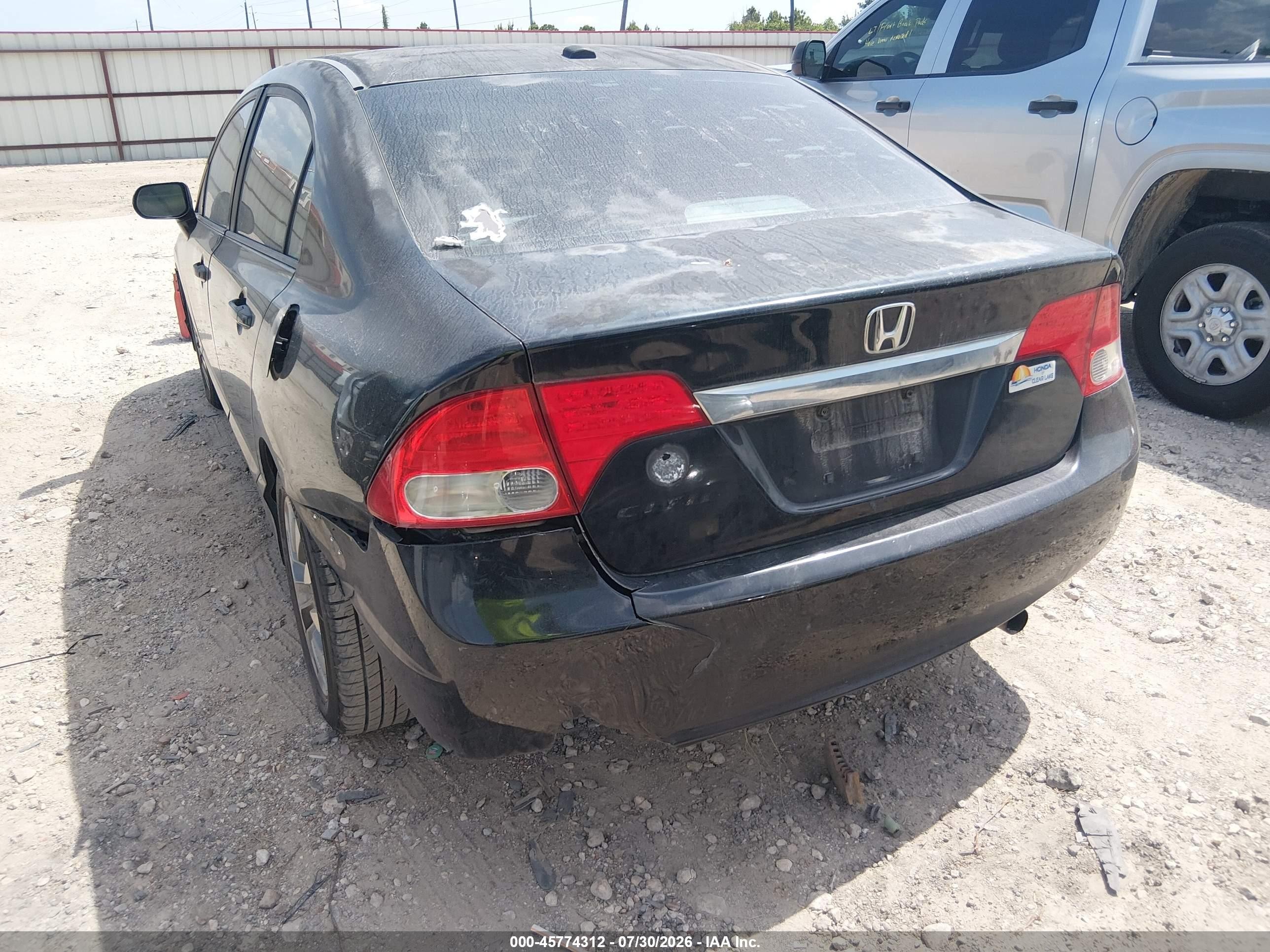2009 Honda Civic Ex Black vin: 2HGFA16859H309287