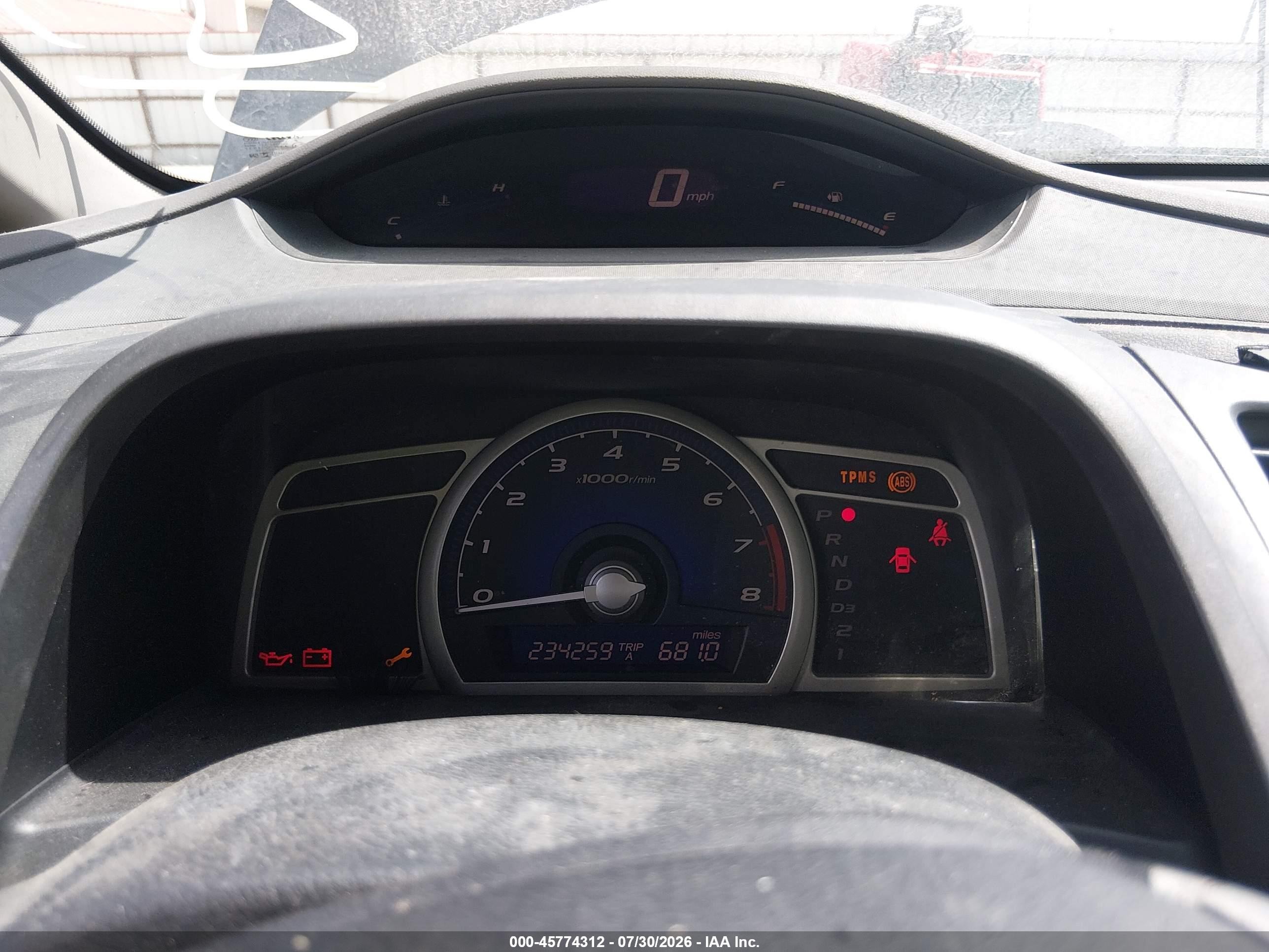 2009 Honda Civic Ex Black vin: 2HGFA16859H309287