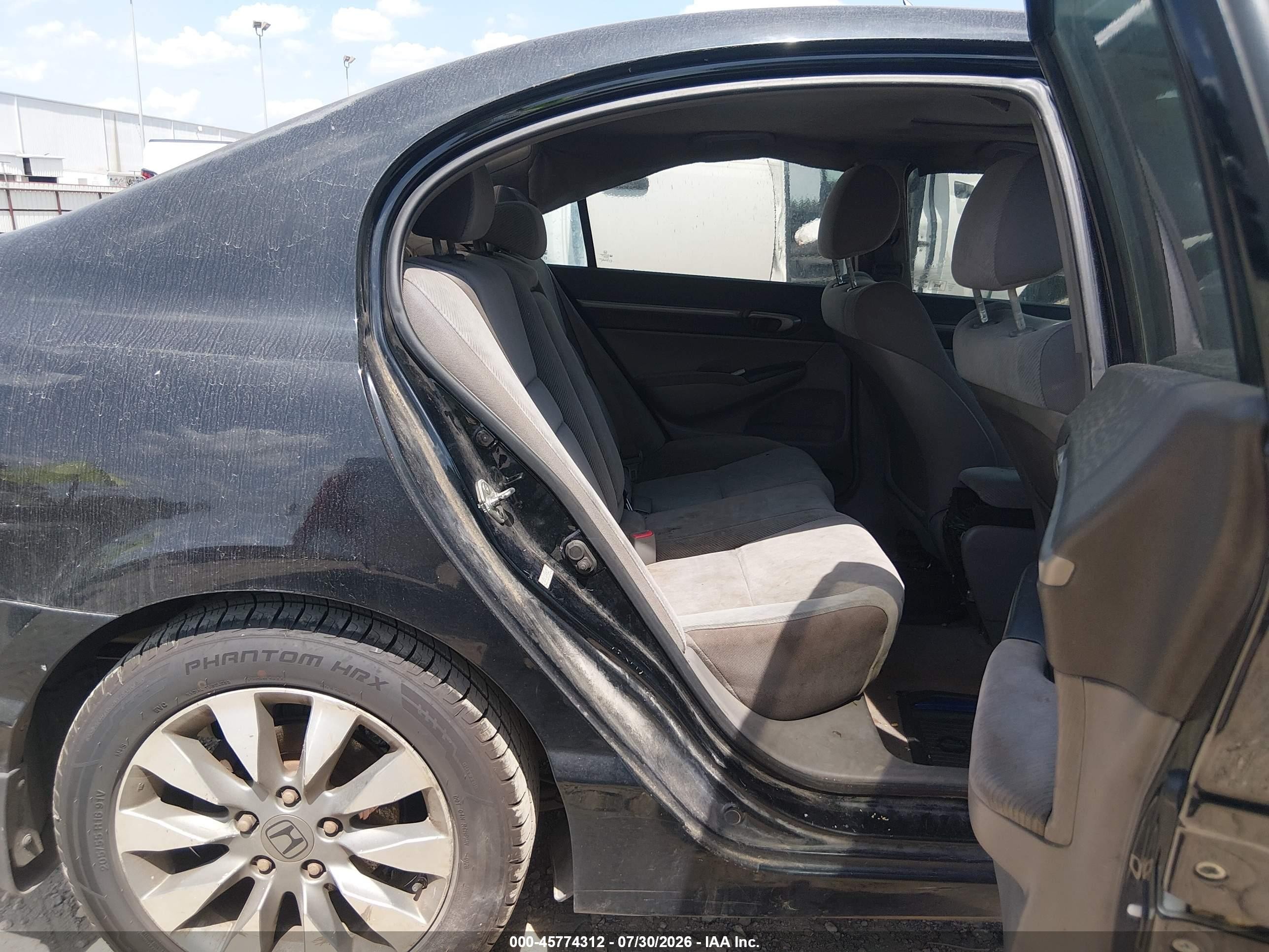 2009 Honda Civic Ex Black vin: 2HGFA16859H309287