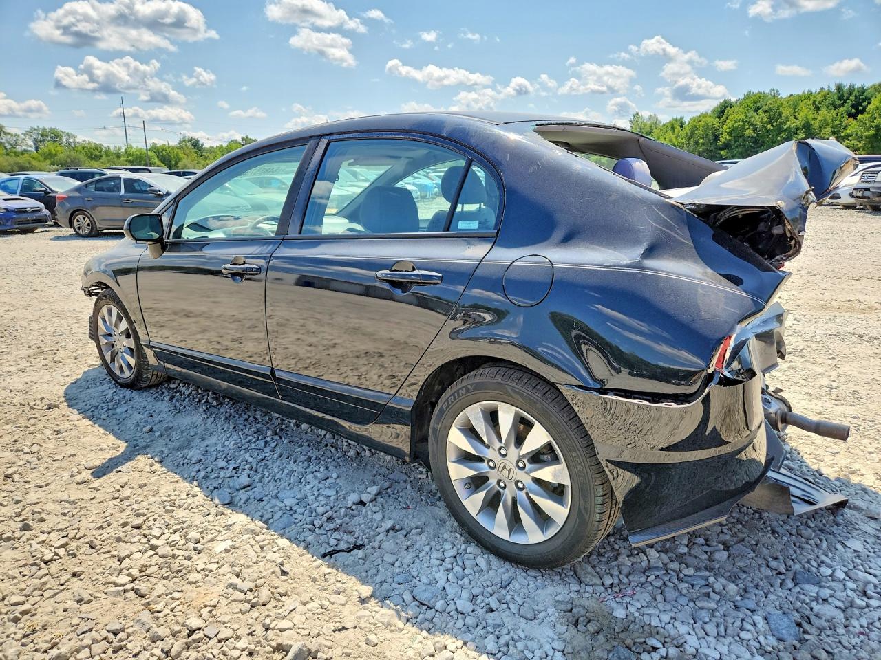 2009 Honda Civic Ex Black vin: 2HGFA16859H320290