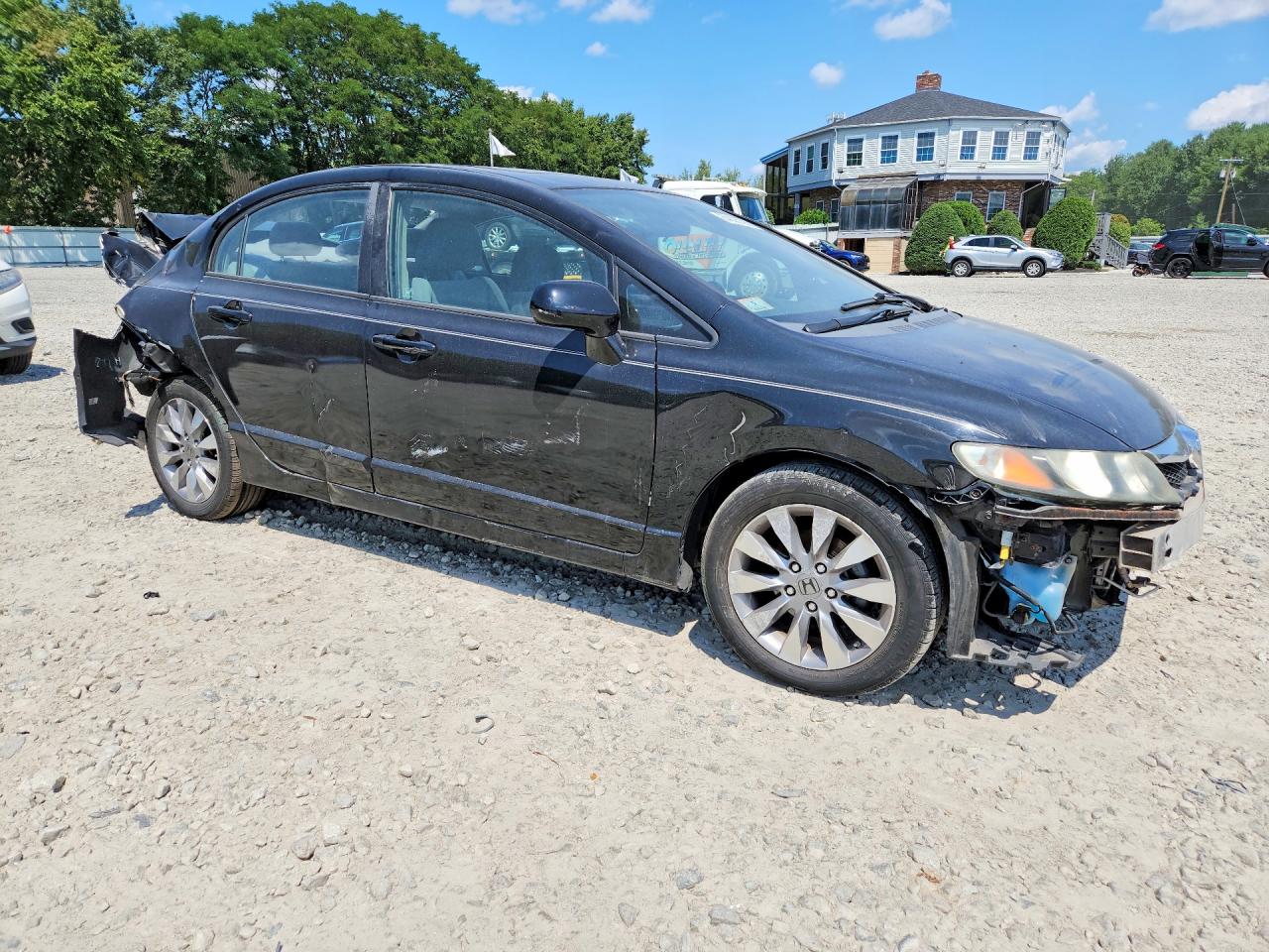 2009 Honda Civic Ex Black vin: 2HGFA16859H320290