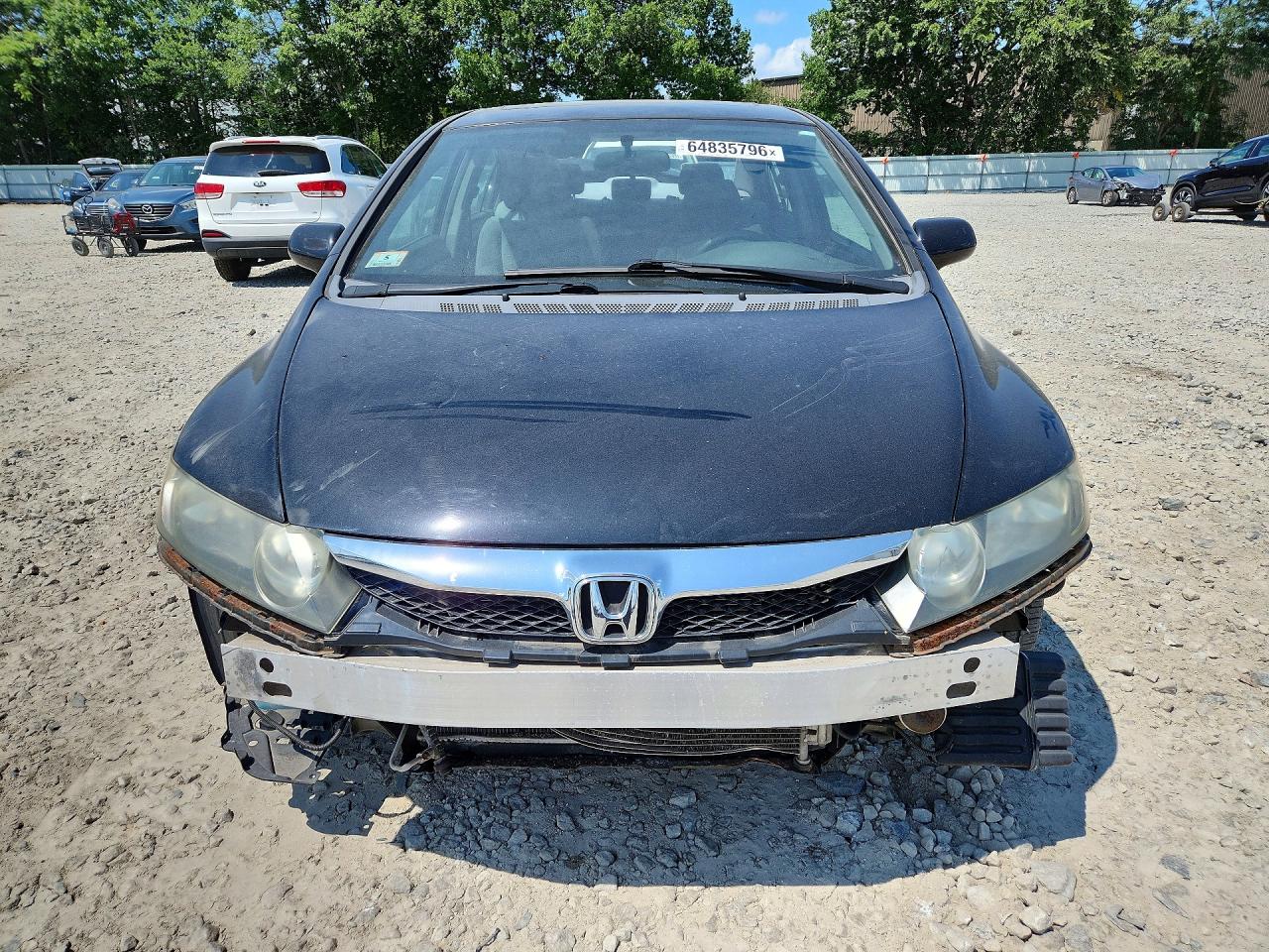 2009 Honda Civic Ex Black vin: 2HGFA16859H320290