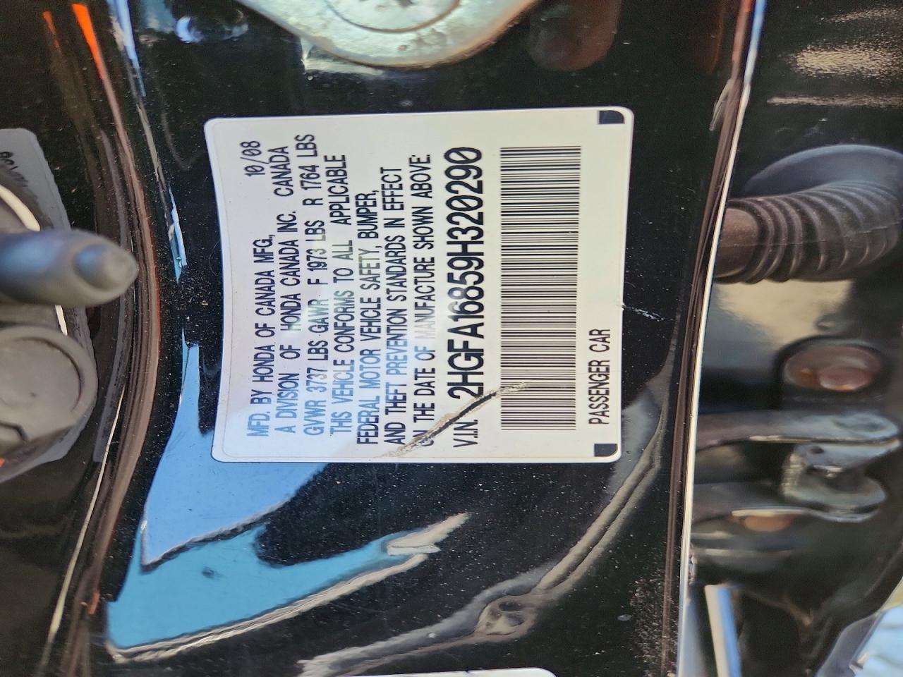 2009 Honda Civic Ex Black vin: 2HGFA16859H320290