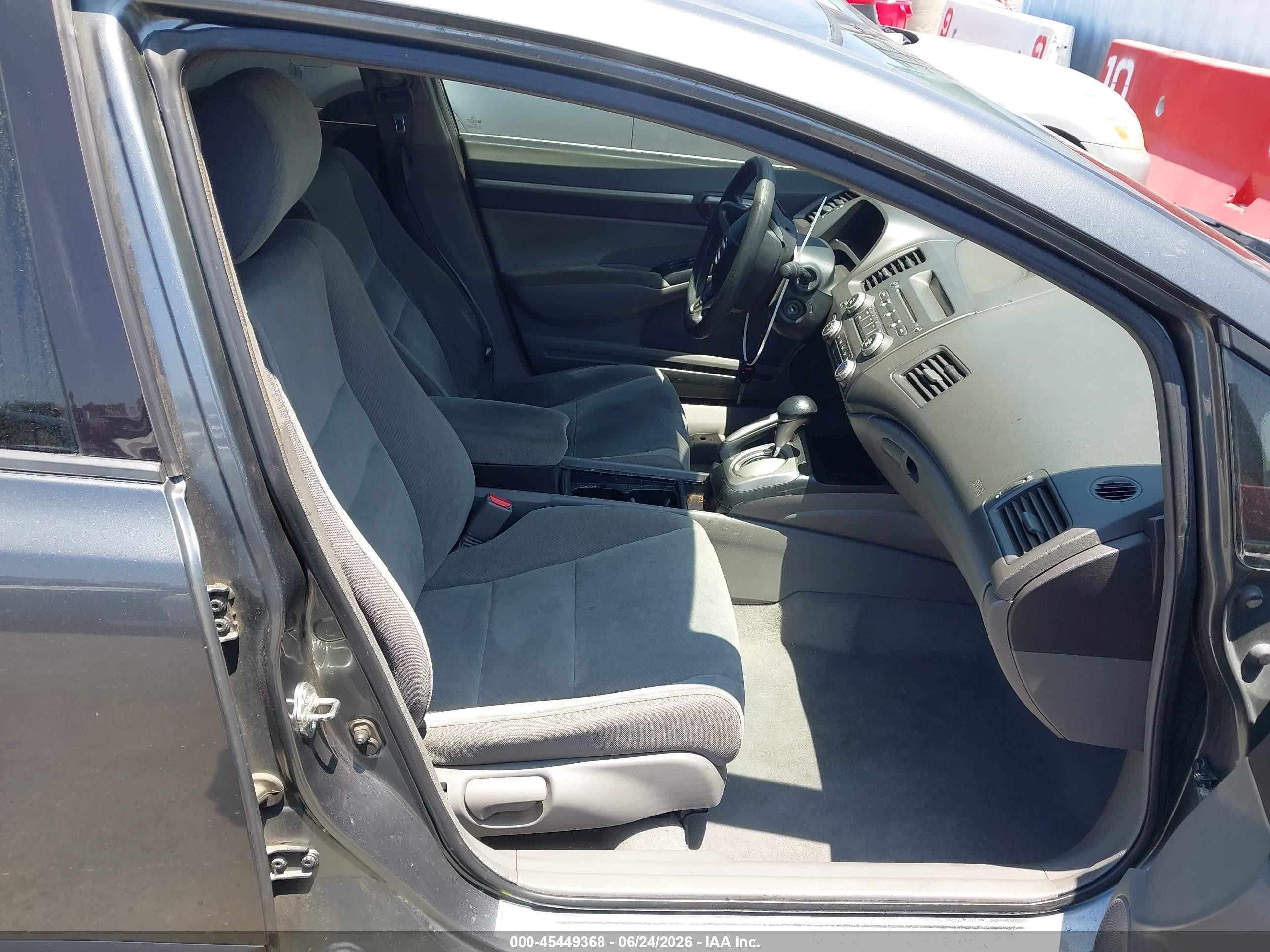 2009 Honda Civic Ex Gray vin: 2HGFA16859H340667