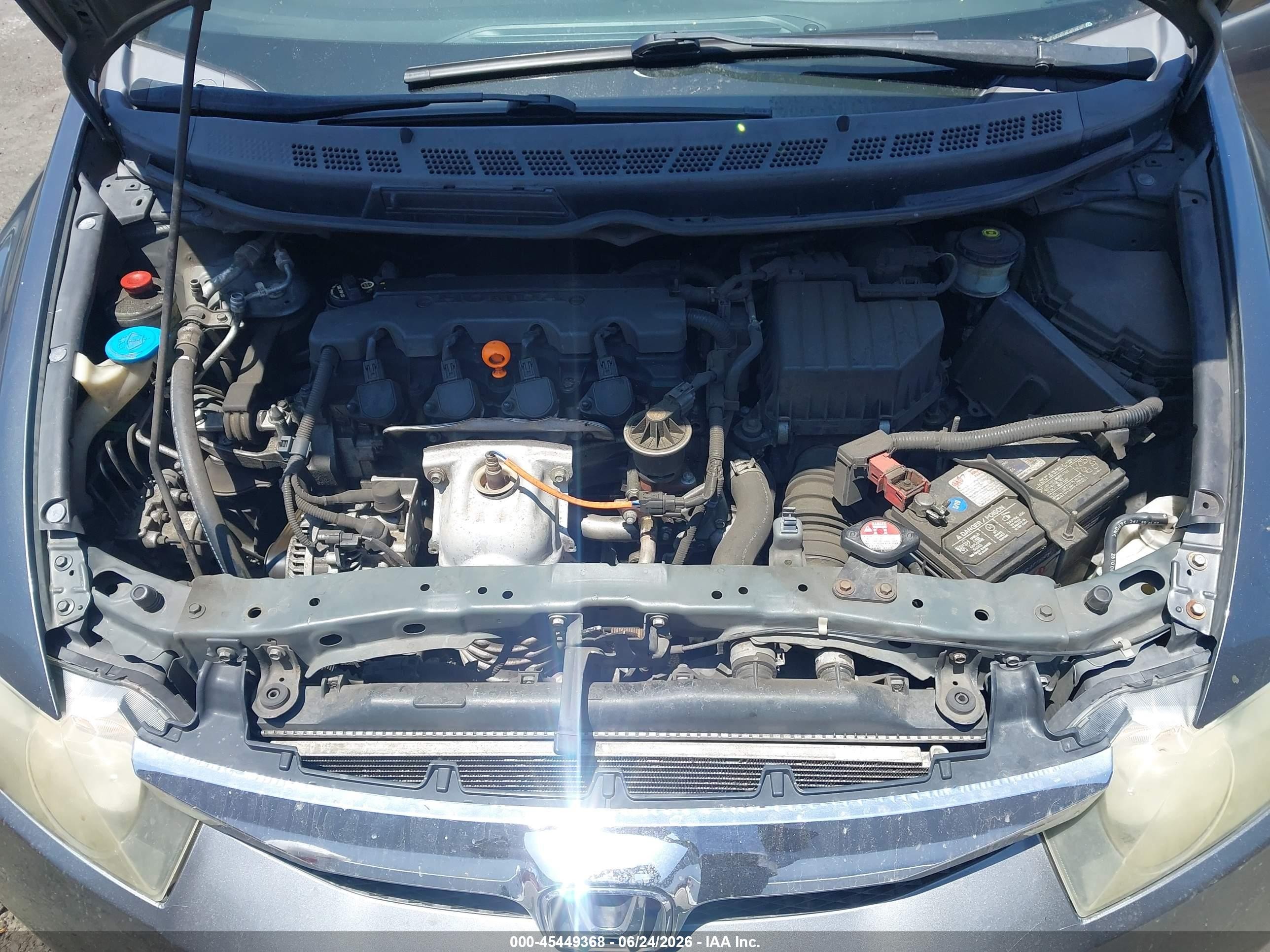 2009 Honda Civic Ex Gray vin: 2HGFA16859H340667