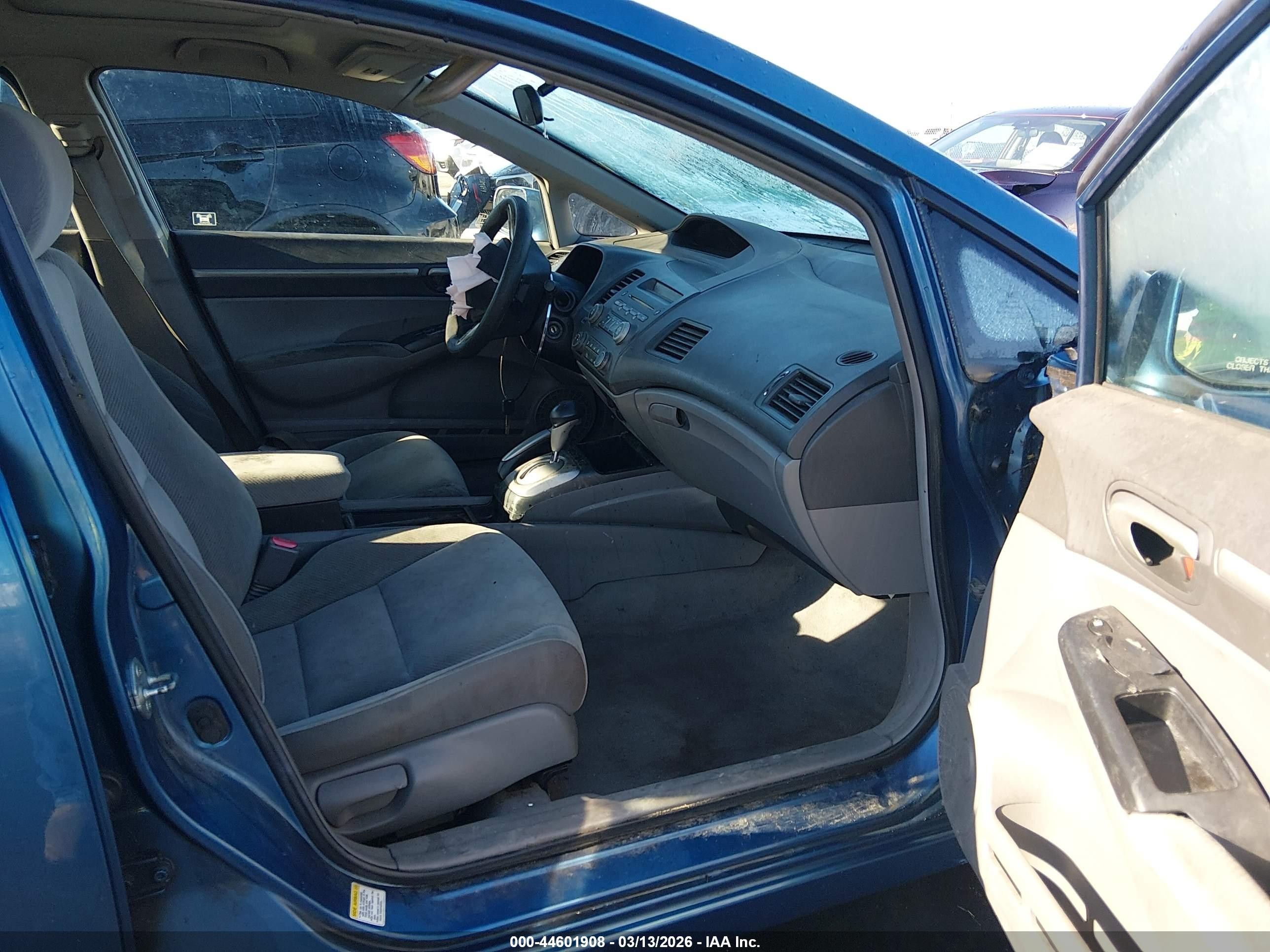2009 Honda Civic Ex Blue vin: 2HGFA16859H537550
