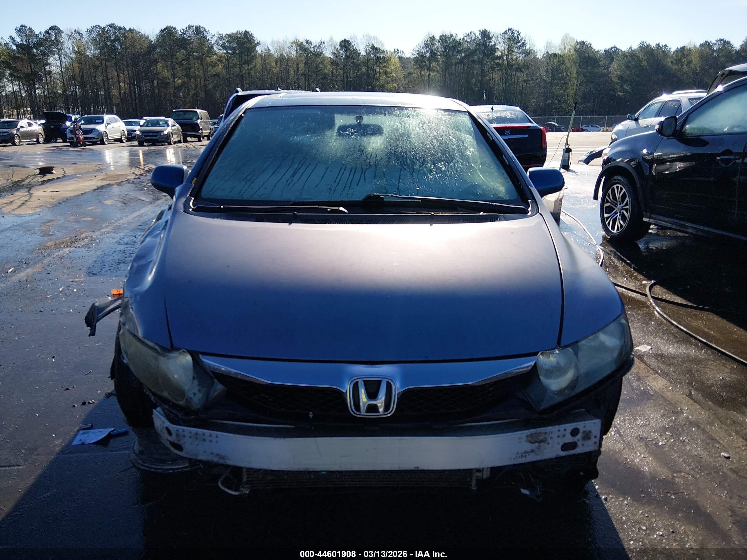 2009 Honda Civic Ex Blue vin: 2HGFA16859H537550