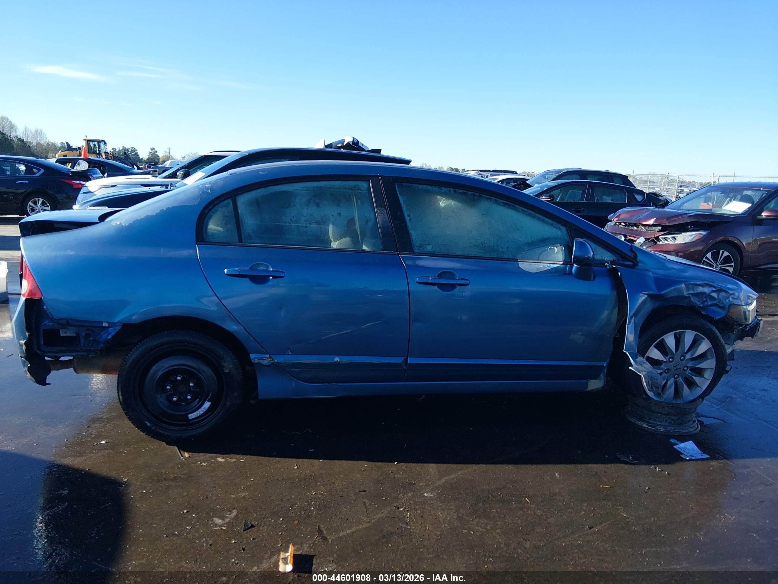 2009 Honda Civic Ex Blue vin: 2HGFA16859H537550