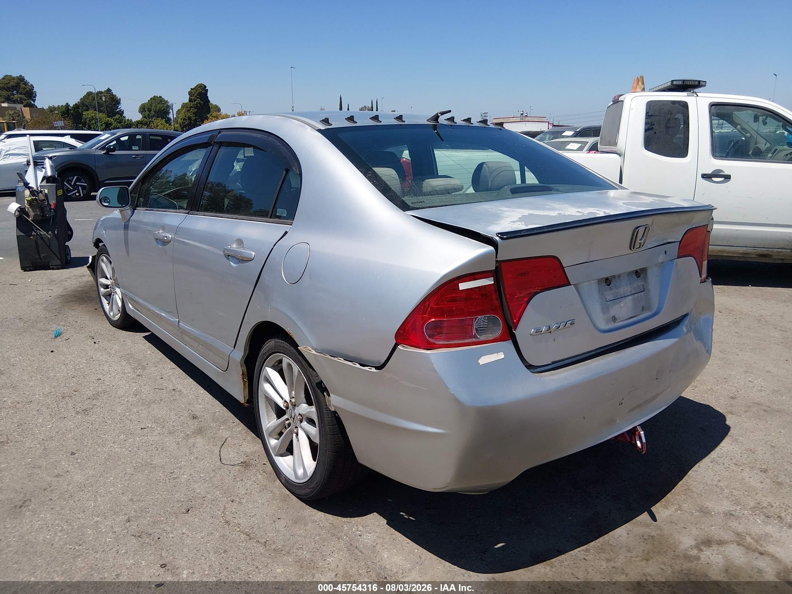 2006 Honda Civic Ex Silver vin: 2HGFA16866H503502