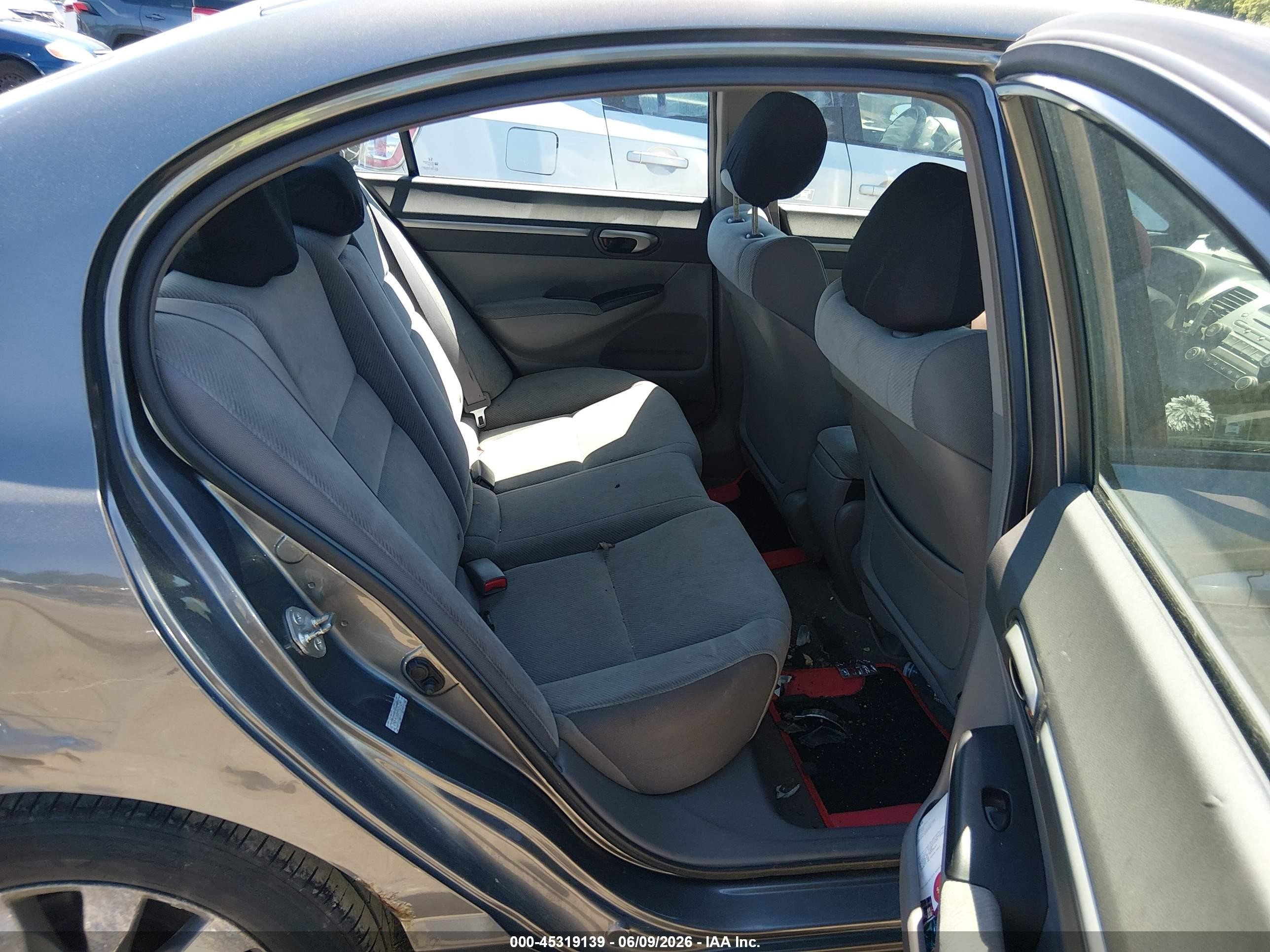 2009 Honda Civic Ex Gray vin: 2HGFA16869H357249