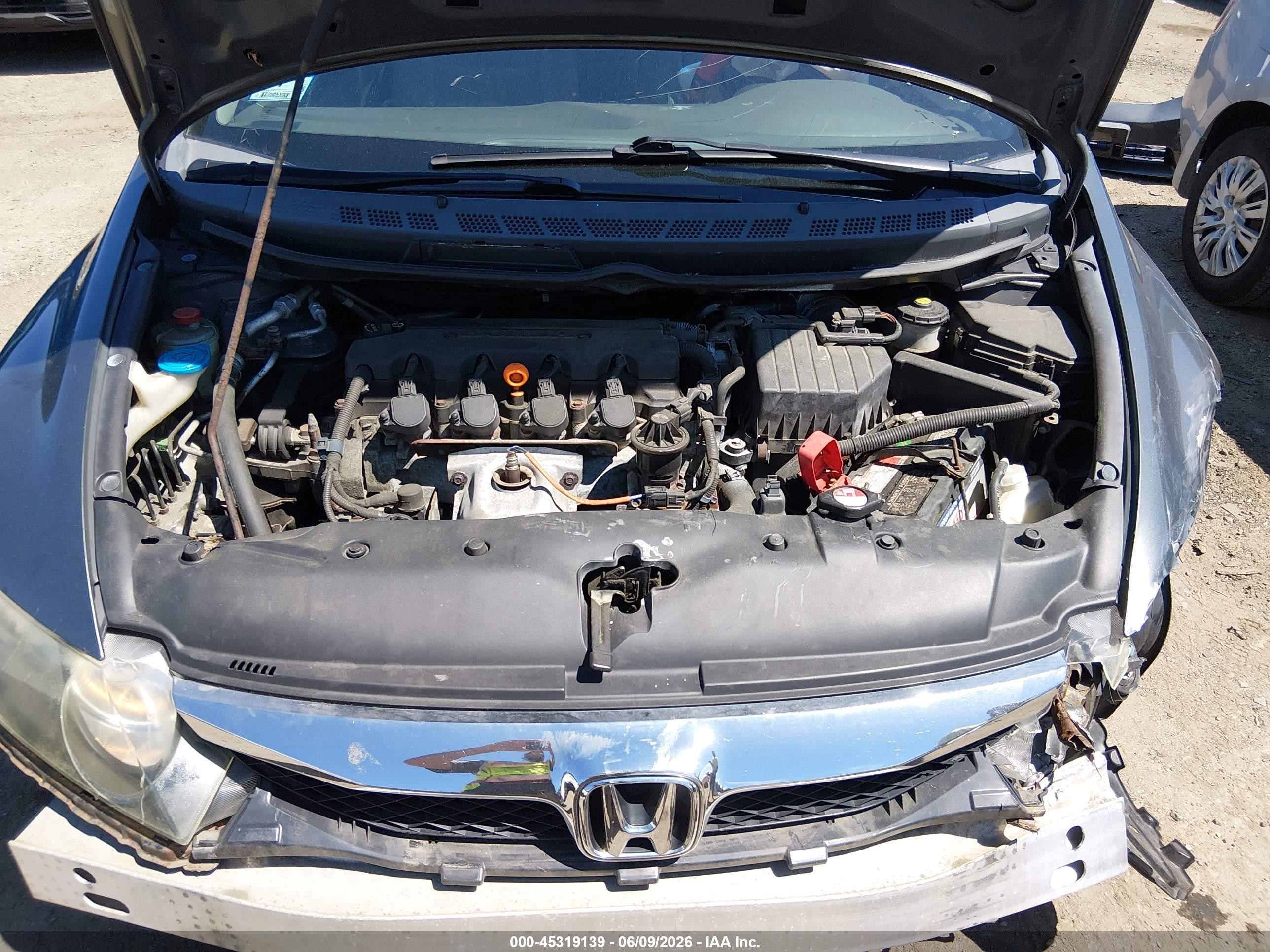 2009 Honda Civic Ex Gray vin: 2HGFA16869H357249