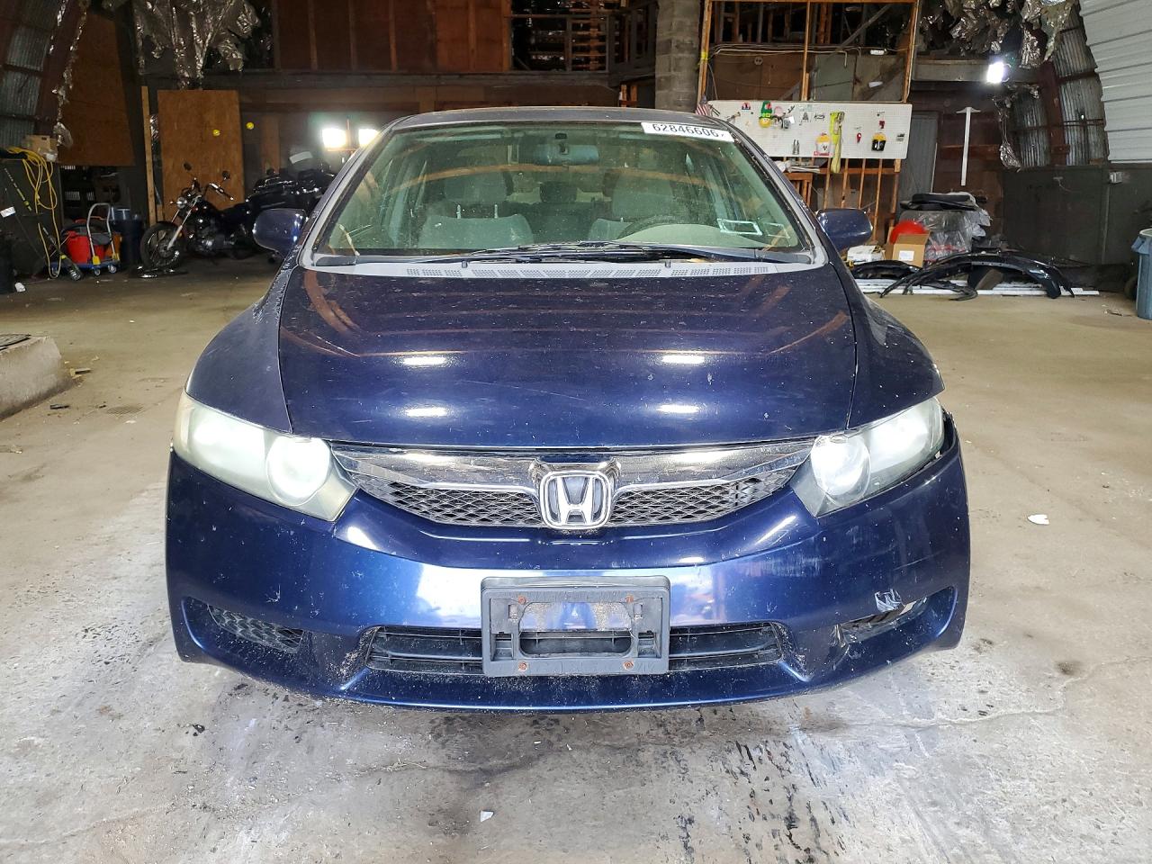 2009 Honda Civic Ex Blue vin: 2HGFA16869H515461