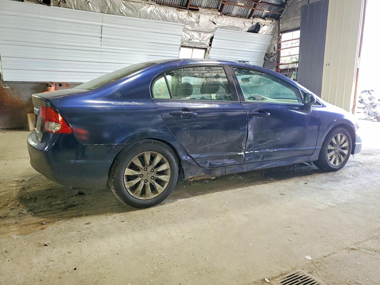 2009 Honda Civic Ex Blue vin: 2HGFA16869H515461