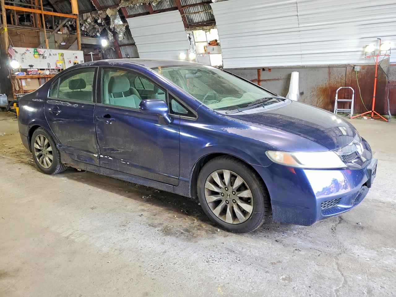 2009 Honda Civic Ex Blue vin: 2HGFA16869H515461