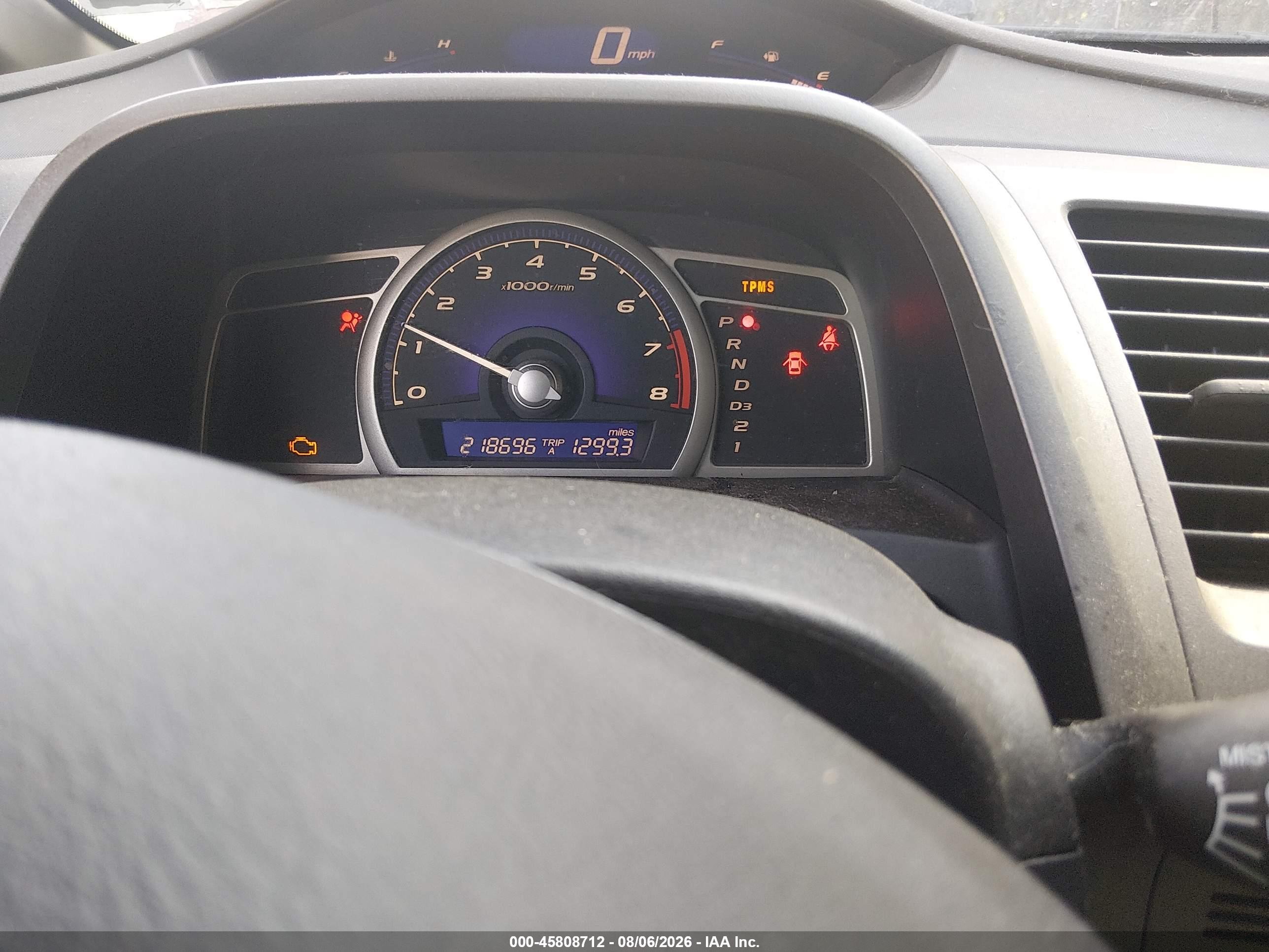 2009 Honda Civic Ex Бордовый vin: 2HGFA16869H542482