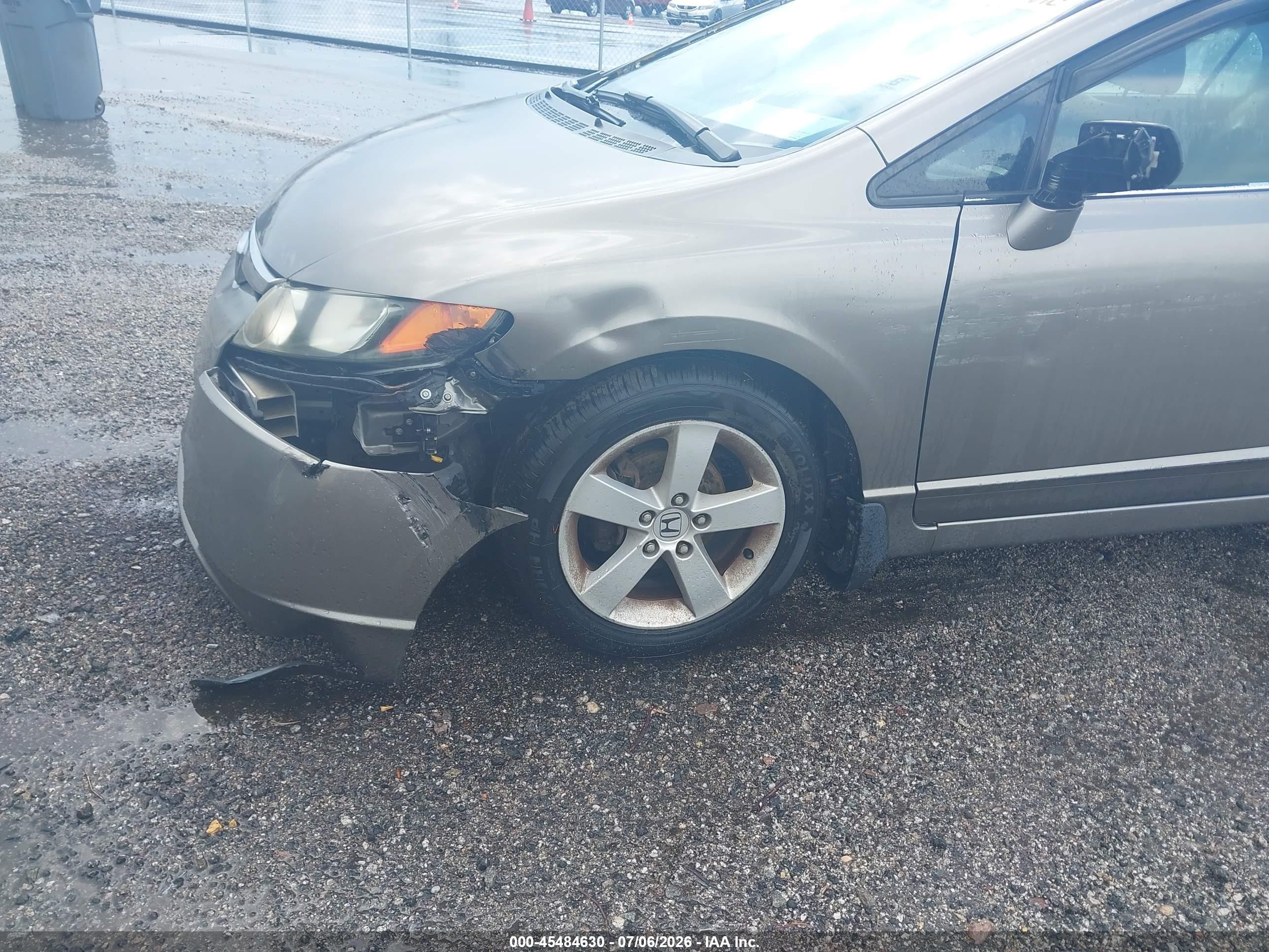 2006 Honda Civic Ex Желто-коричневый vin: 2HGFA16876H525931