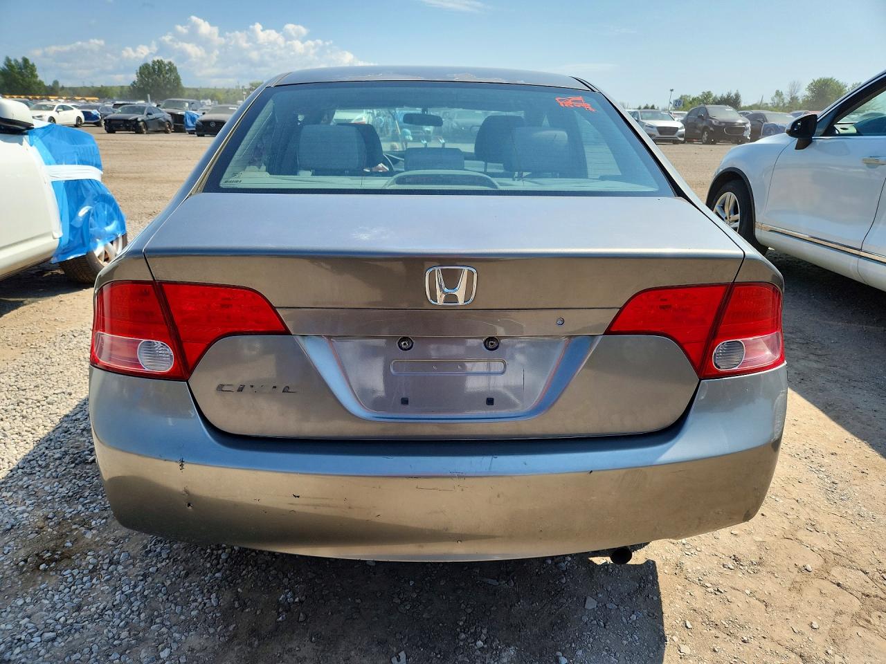 2007 Honda Civic Ex Gray vin: 2HGFA16877H019680
