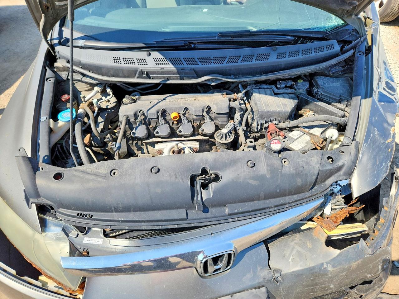 2007 Honda Civic Ex Gray vin: 2HGFA16877H019680