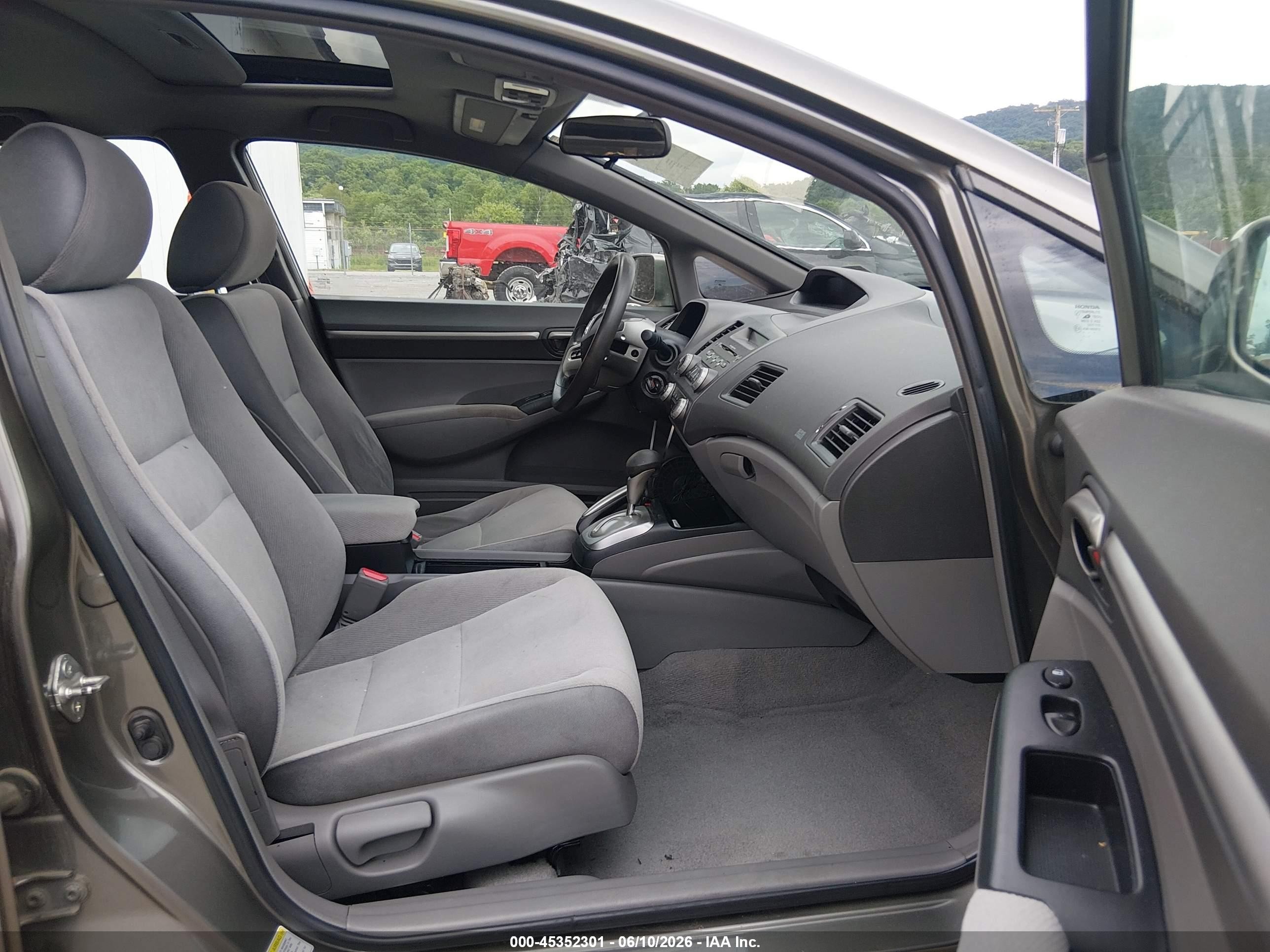 2007 Honda Civic Ex Gray vin: 2HGFA16877H506166