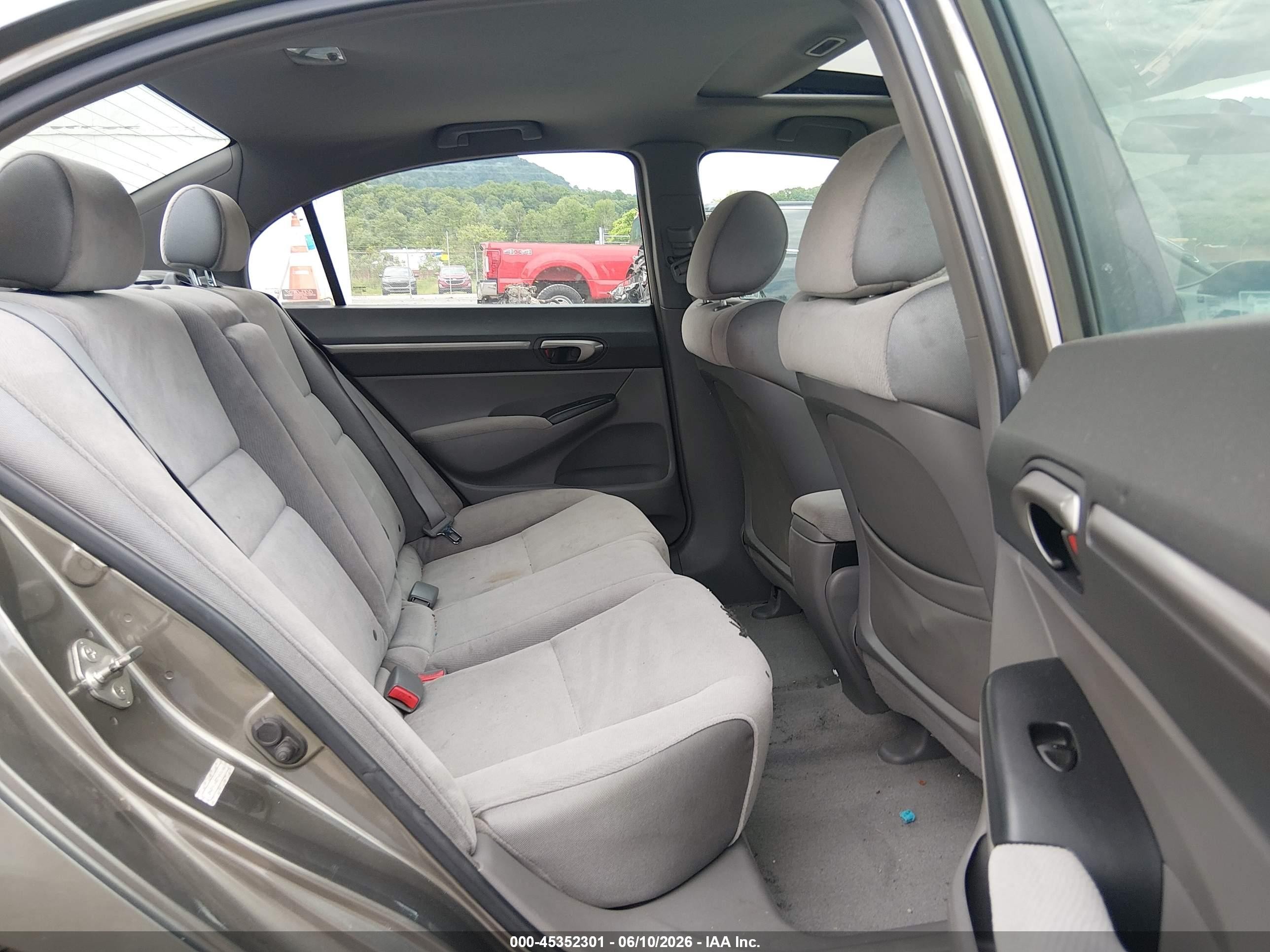 2007 Honda Civic Ex Gray vin: 2HGFA16877H506166