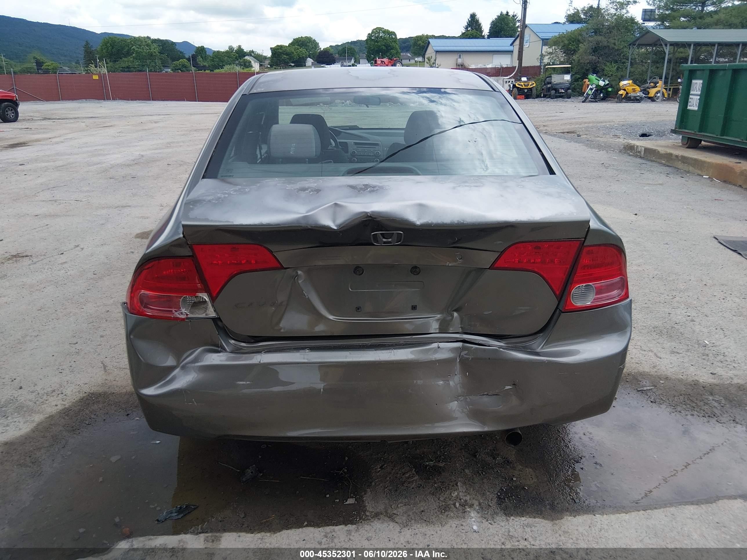 2007 Honda Civic Ex Gray vin: 2HGFA16877H506166