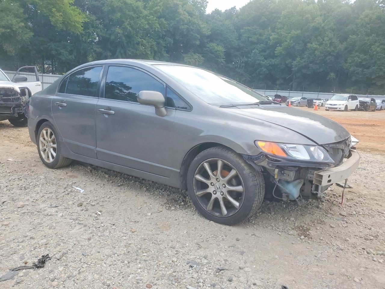 2008 Honda Civic Ex Серый vin: 2HGFA16878H506895