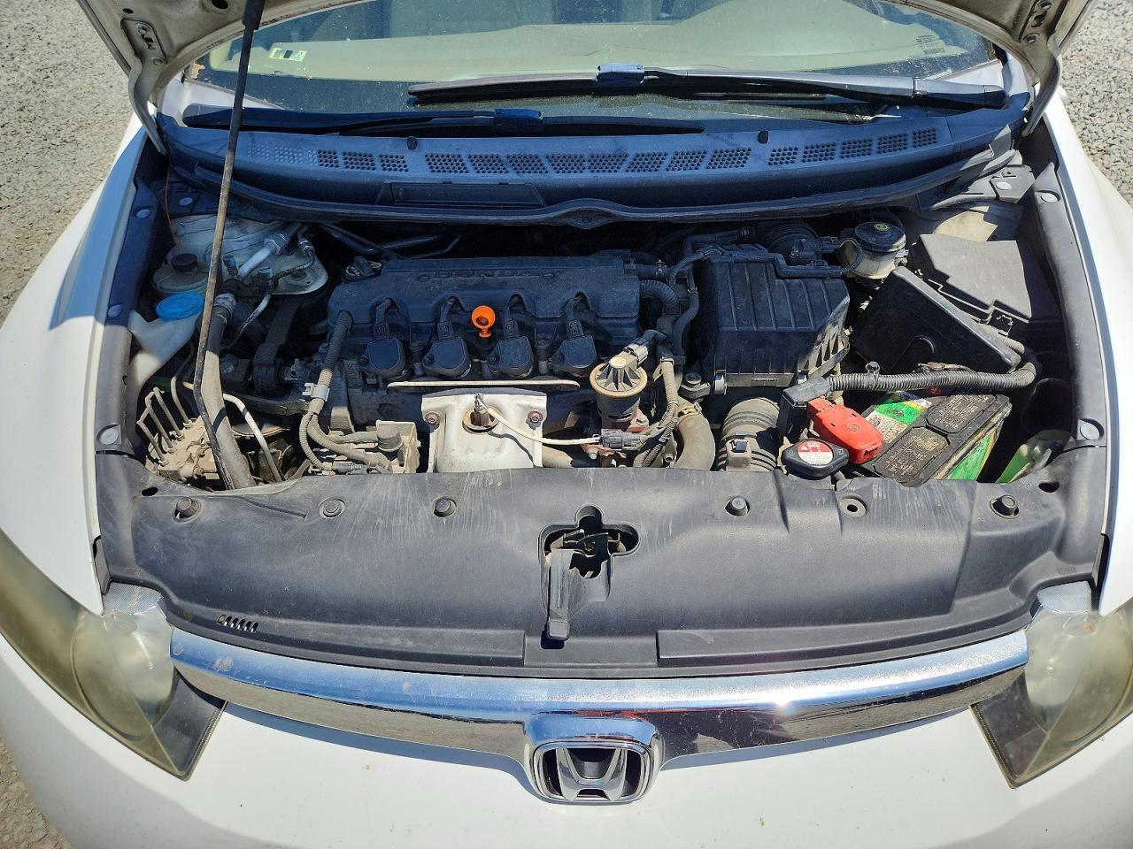 2008 Honda Civic Ex White vin: 2HGFA16878H508131