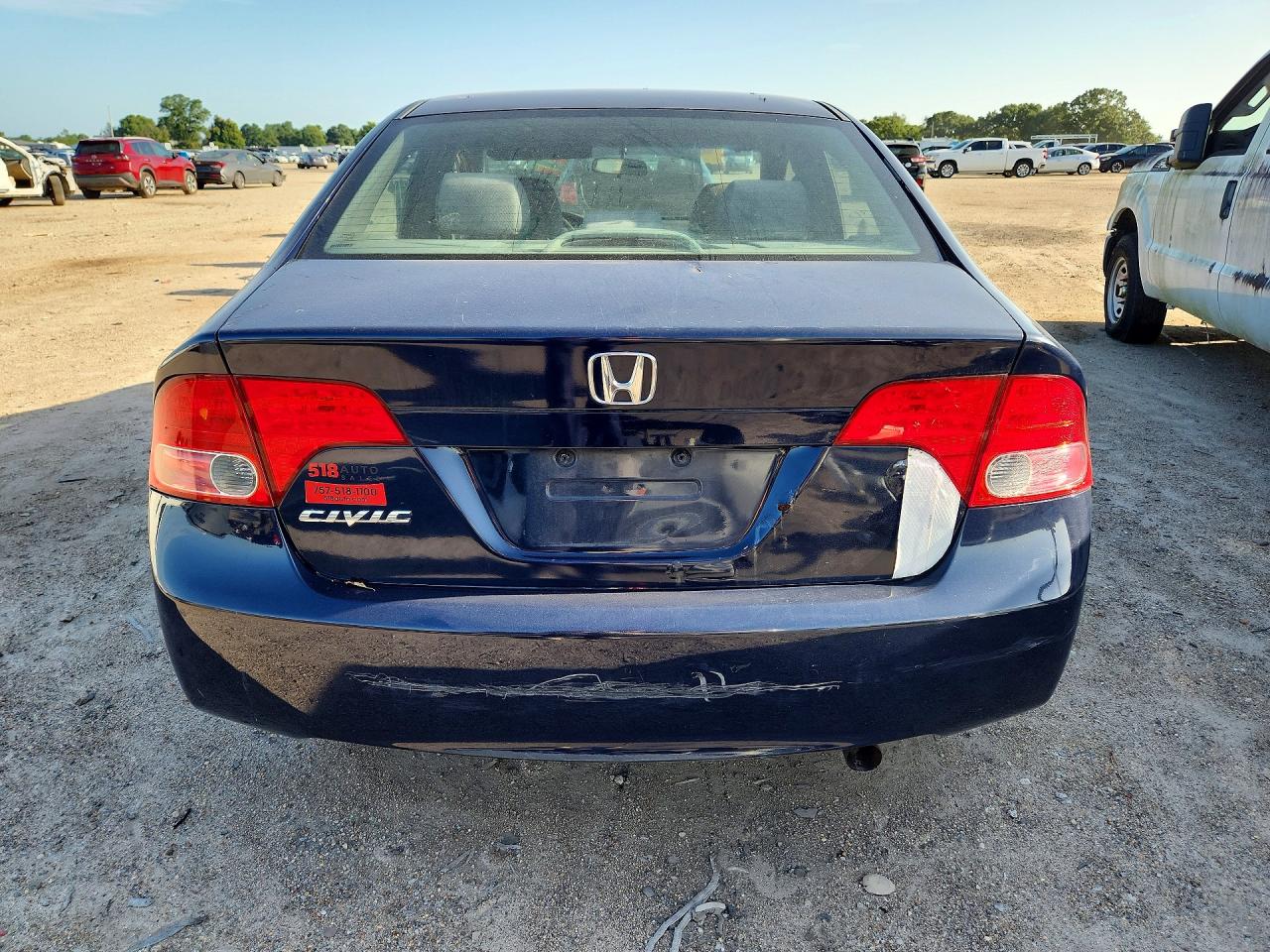 2008 Honda Civic Ex Blue vin: 2HGFA16878H536222
