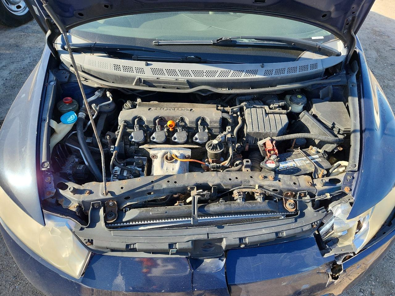 2008 Honda Civic Ex Blue vin: 2HGFA16878H536222