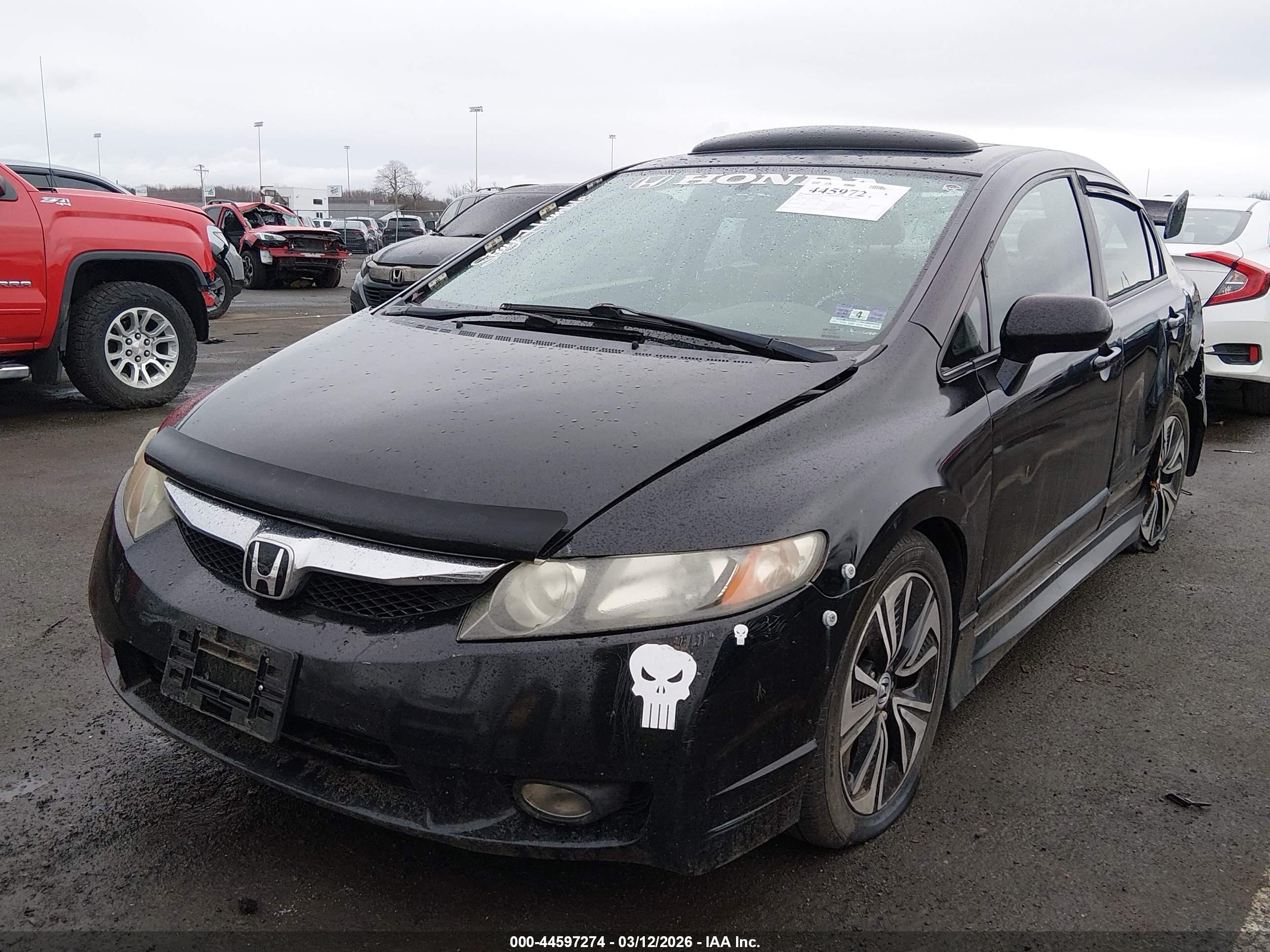2009 Honda Civic Ex Black vin: 2HGFA16879H320310