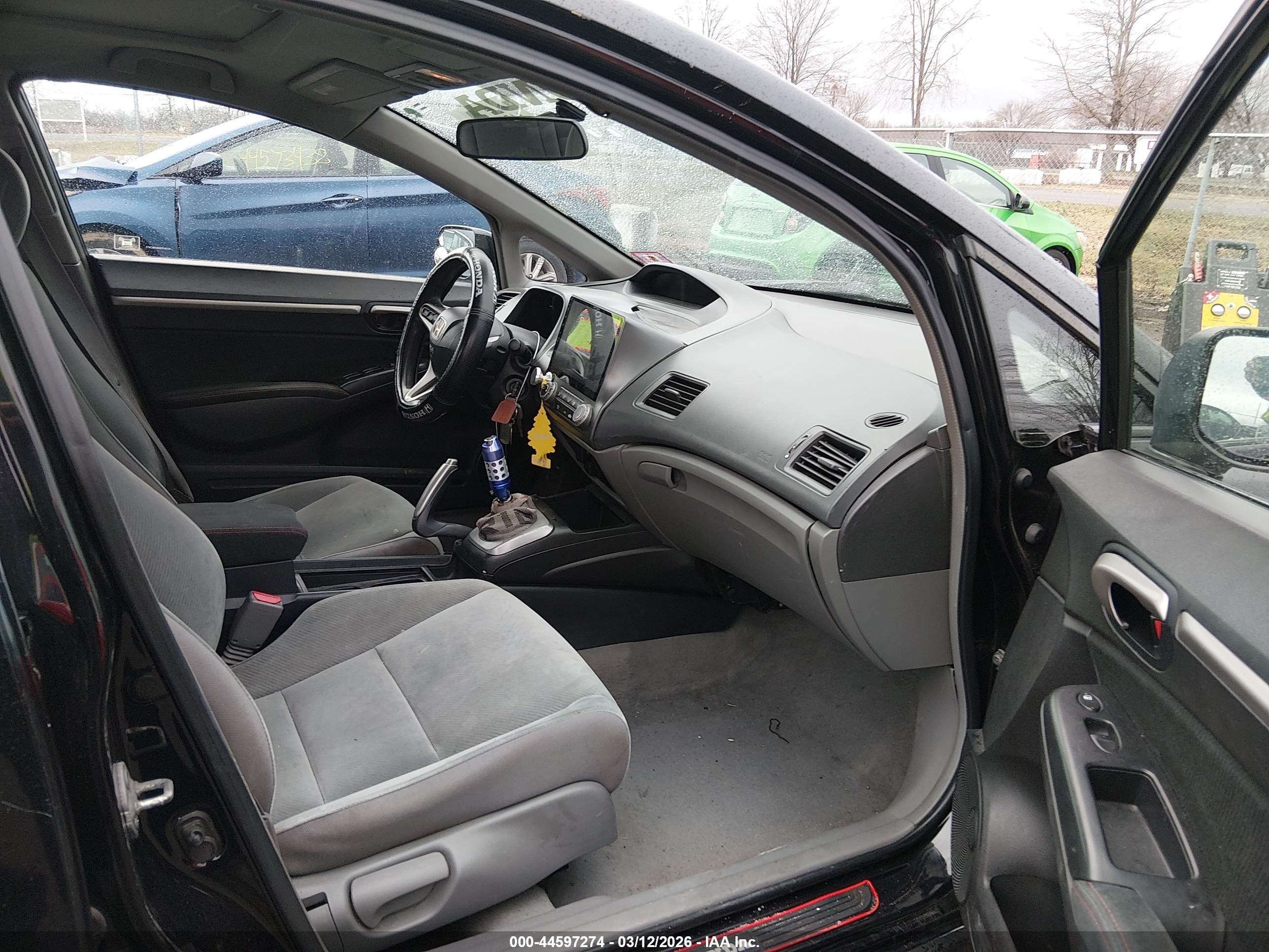 2009 Honda Civic Ex Black vin: 2HGFA16879H320310