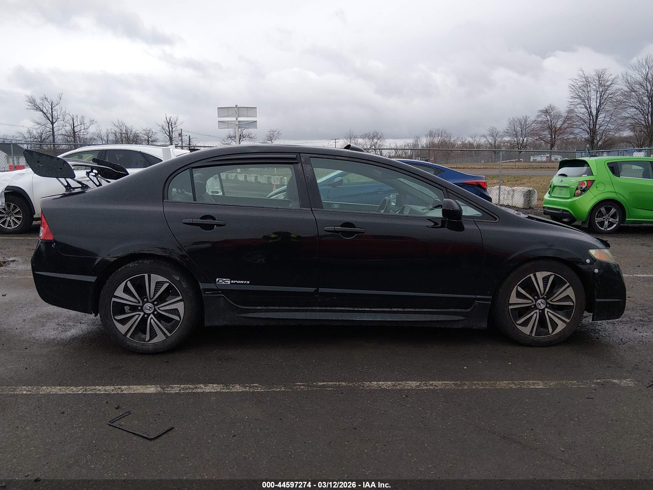 2009 Honda Civic Ex Black vin: 2HGFA16879H320310
