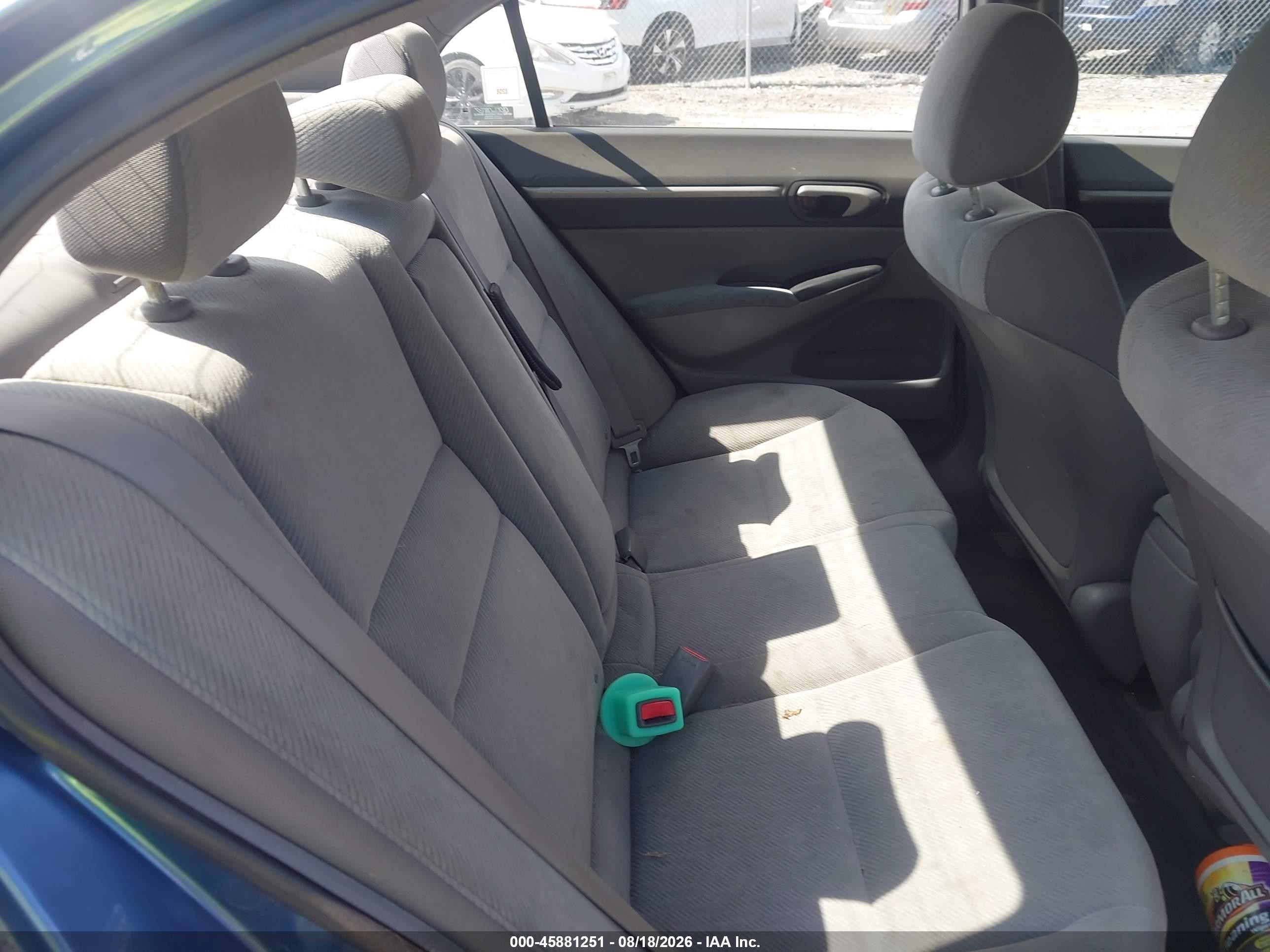 2009 Honda Civic Ex Blue vin: 2HGFA16879H345451