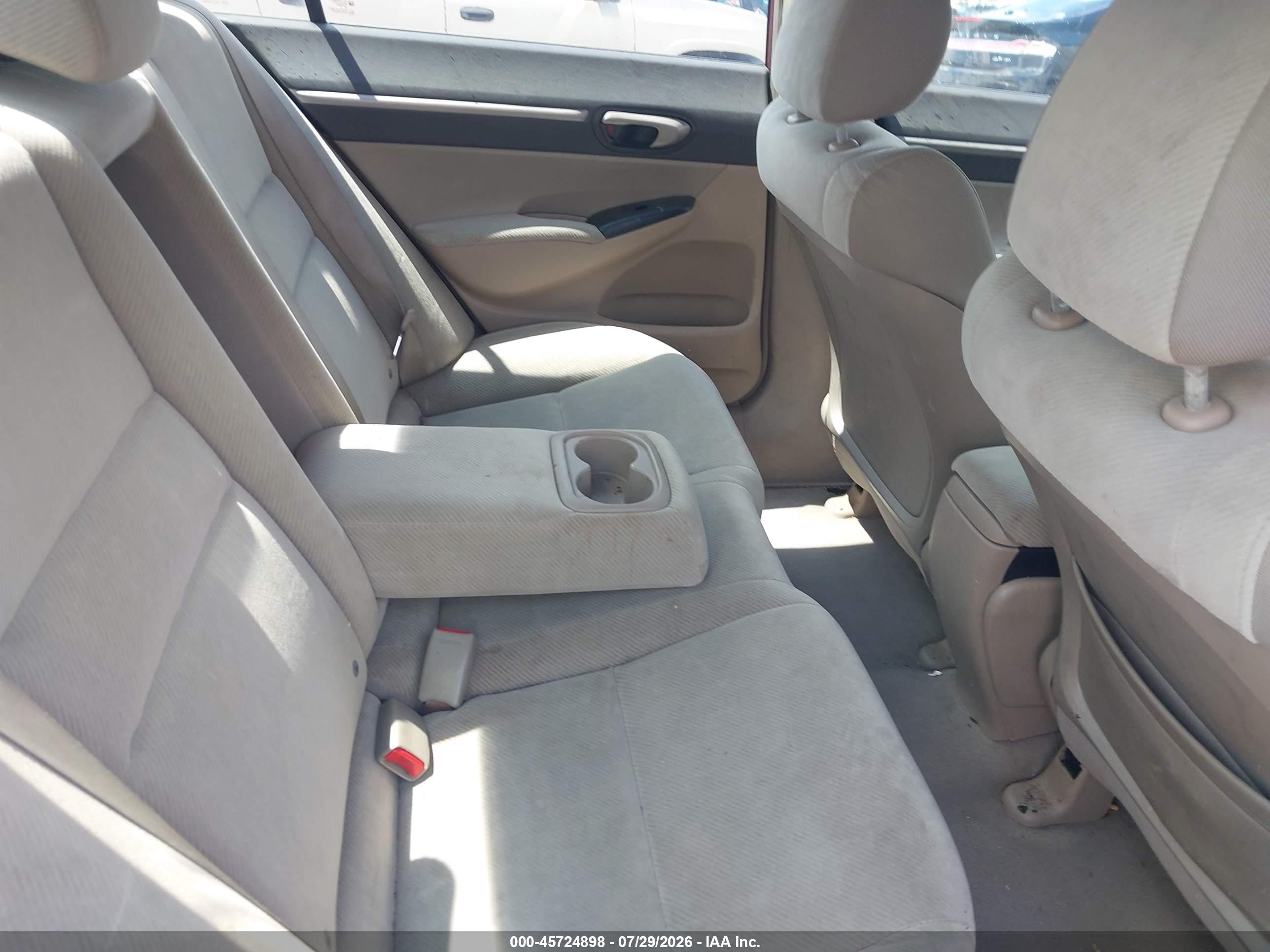 2009 Honda Civic Ex Красный vin: 2HGFA16879H354439