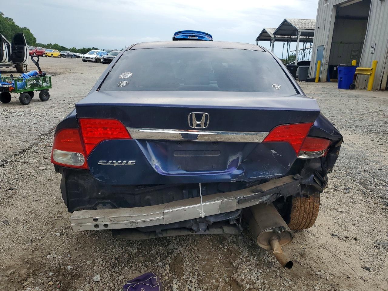 2009 Honda Civic Ex Blue vin: 2HGFA16879H515436