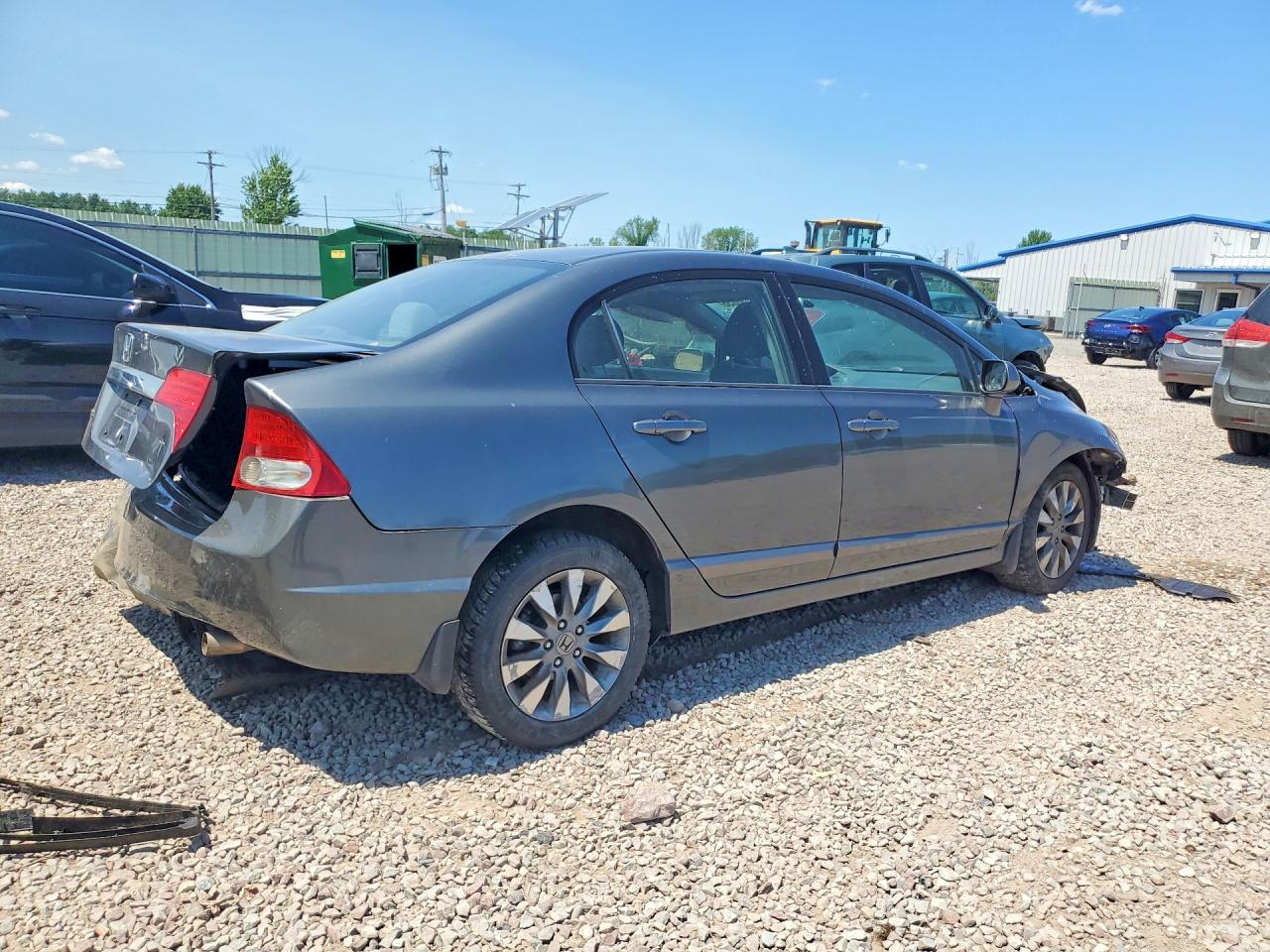 2009 Honda Civic Ex Silver vin: 2HGFA16879H523617