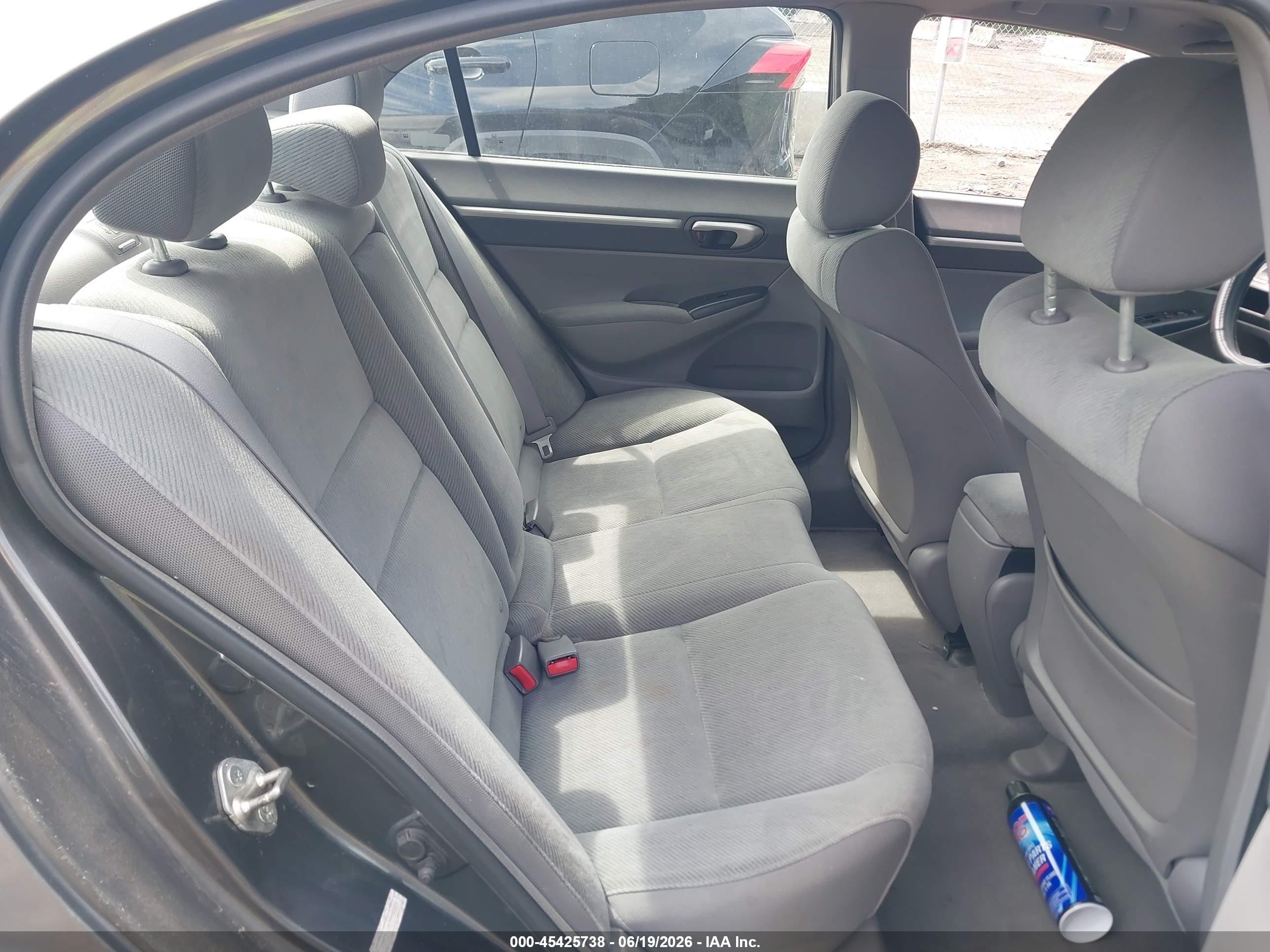 2009 Honda Civic Ex Gray vin: 2HGFA16879H533225