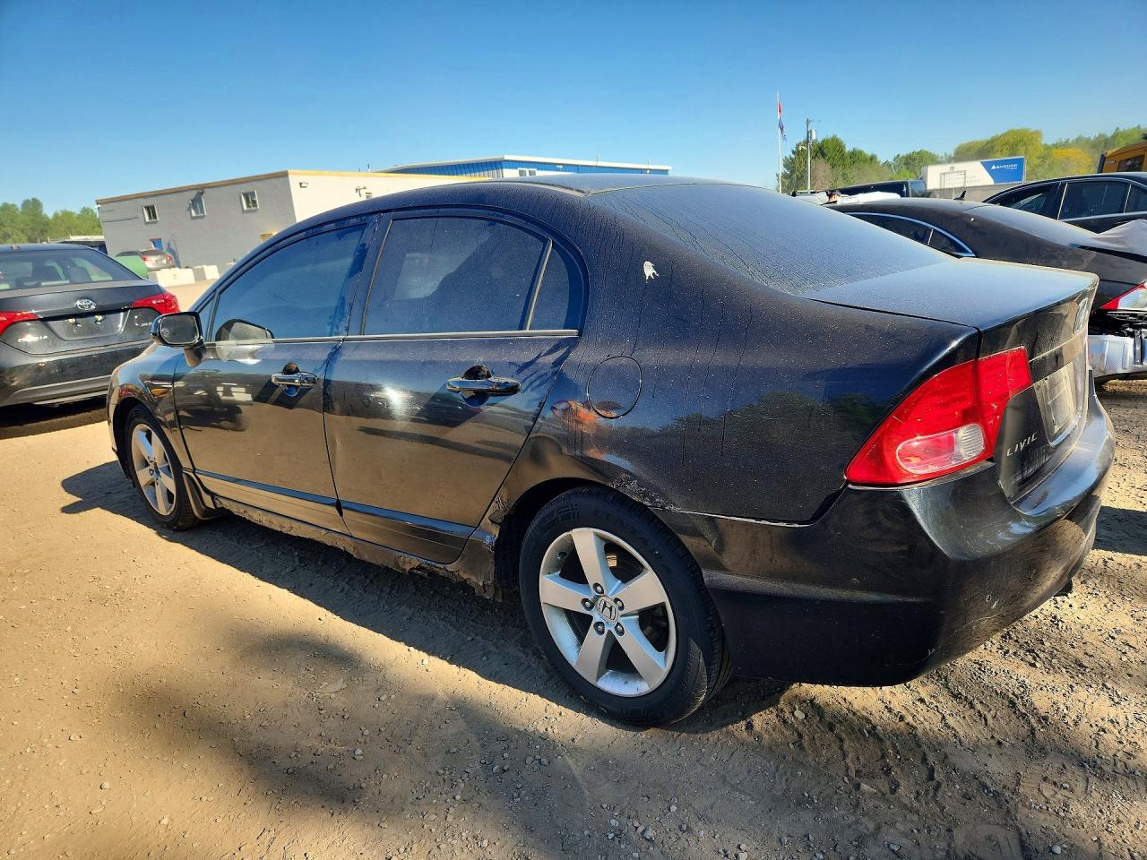 2006 Honda Civic Ex Black vin: 2HGFA16886H006712