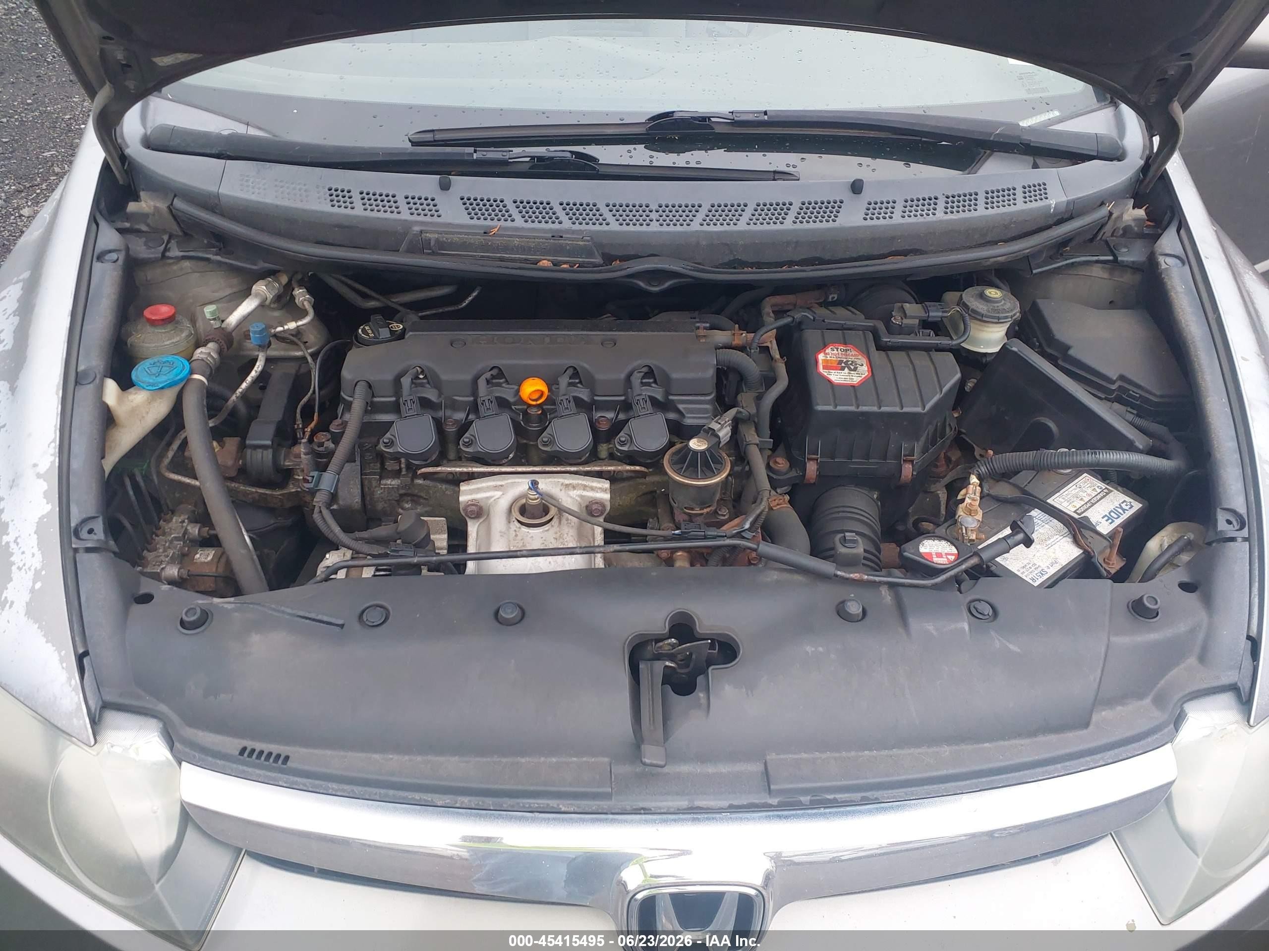 2006 Honda Civic Ex Gray vin: 2HGFA16886H509138