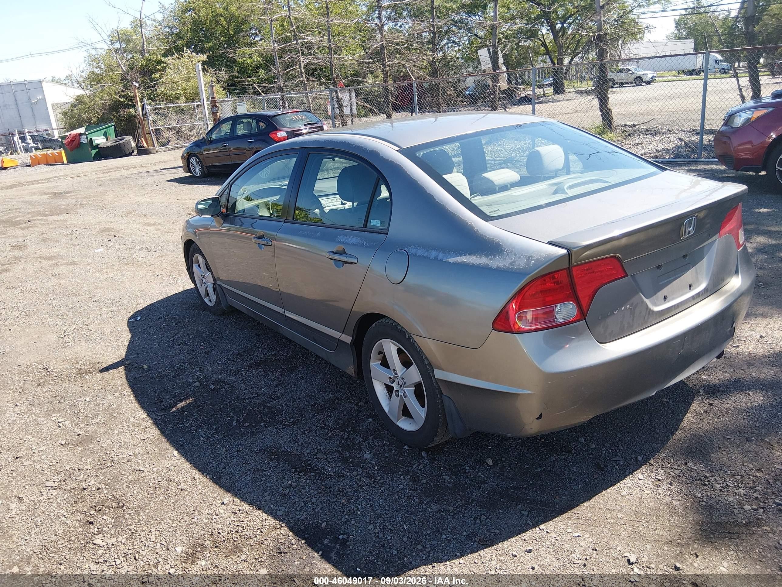 2006 Honda Civic Ex Gray vin: 2HGFA16886H513366