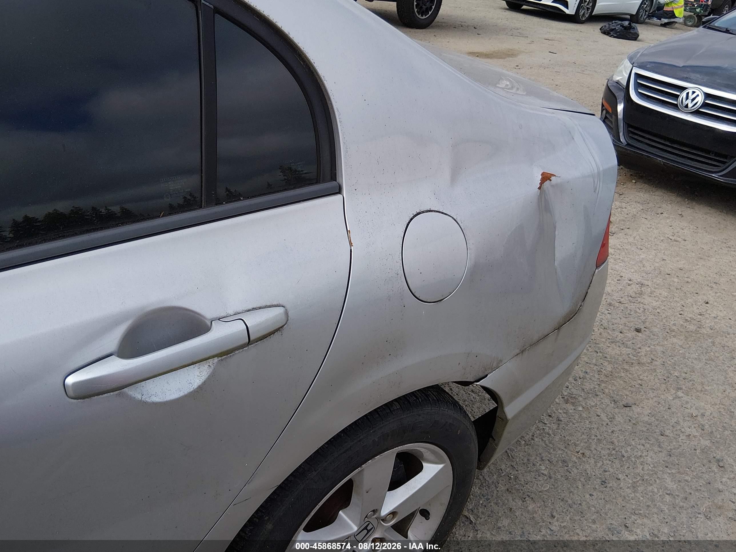 2007 Honda Civic Ex Silver vin: 2HGFA16887H303450