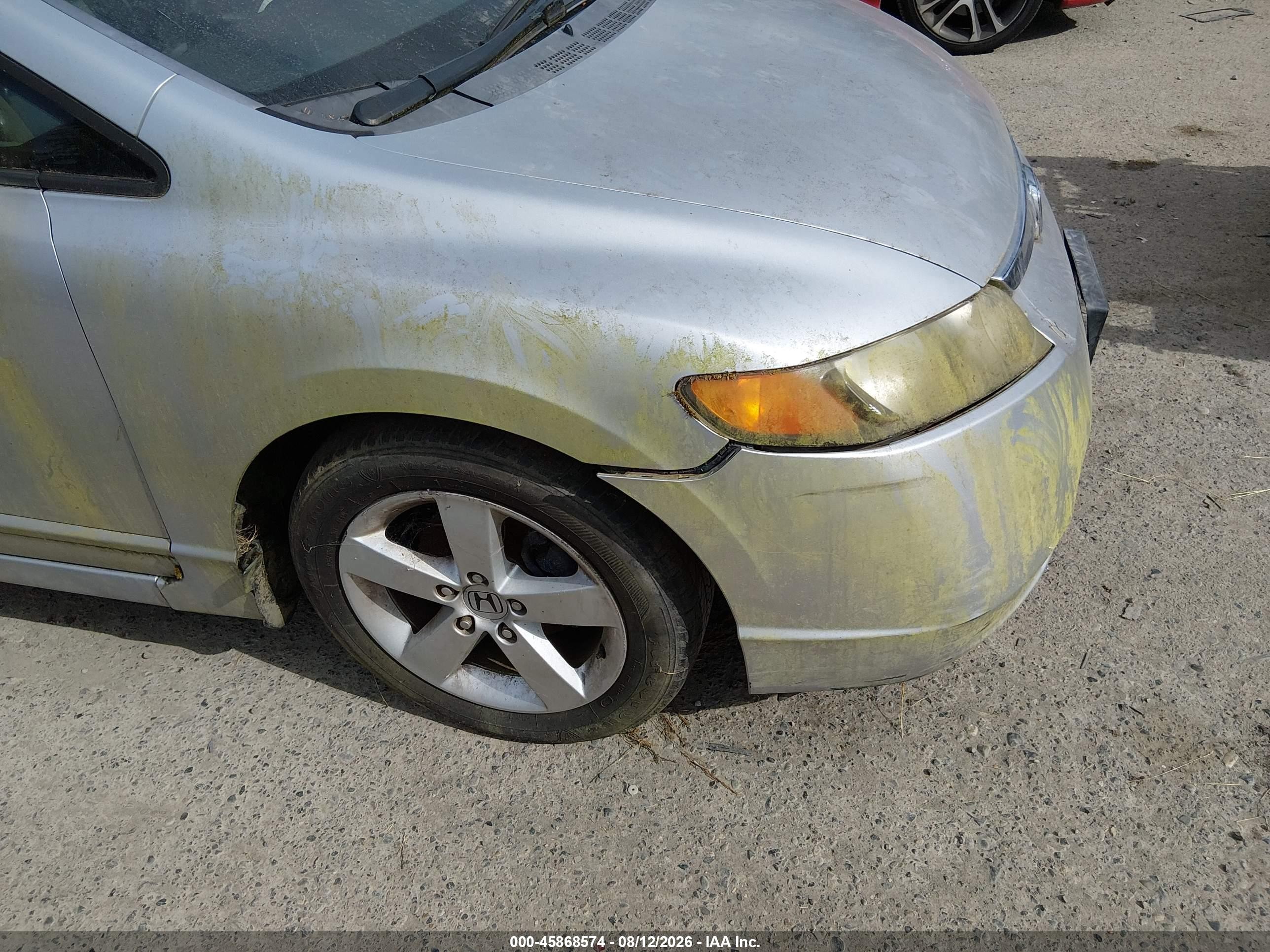 2007 Honda Civic Ex Silver vin: 2HGFA16887H303450