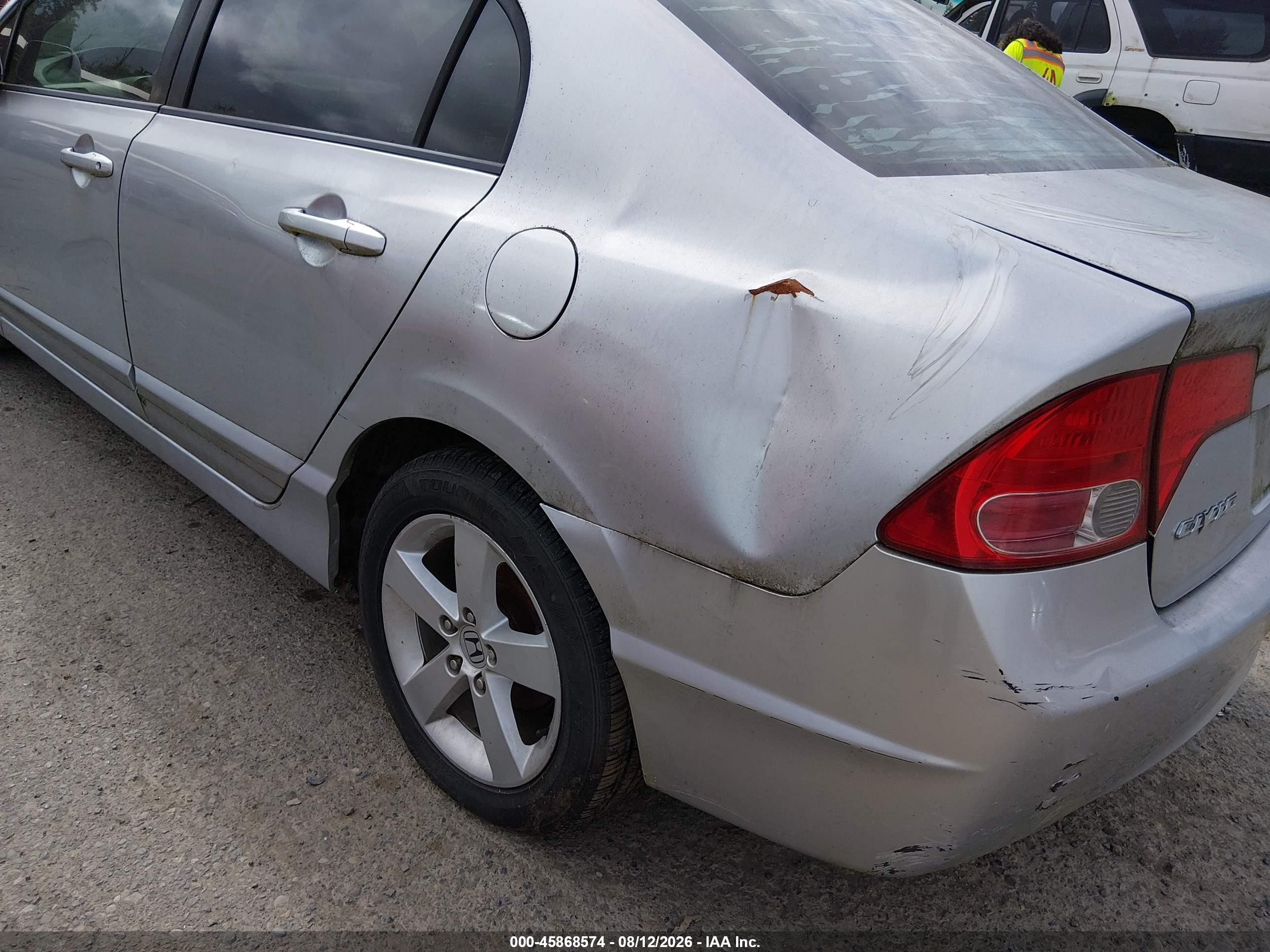 2007 Honda Civic Ex Silver vin: 2HGFA16887H303450