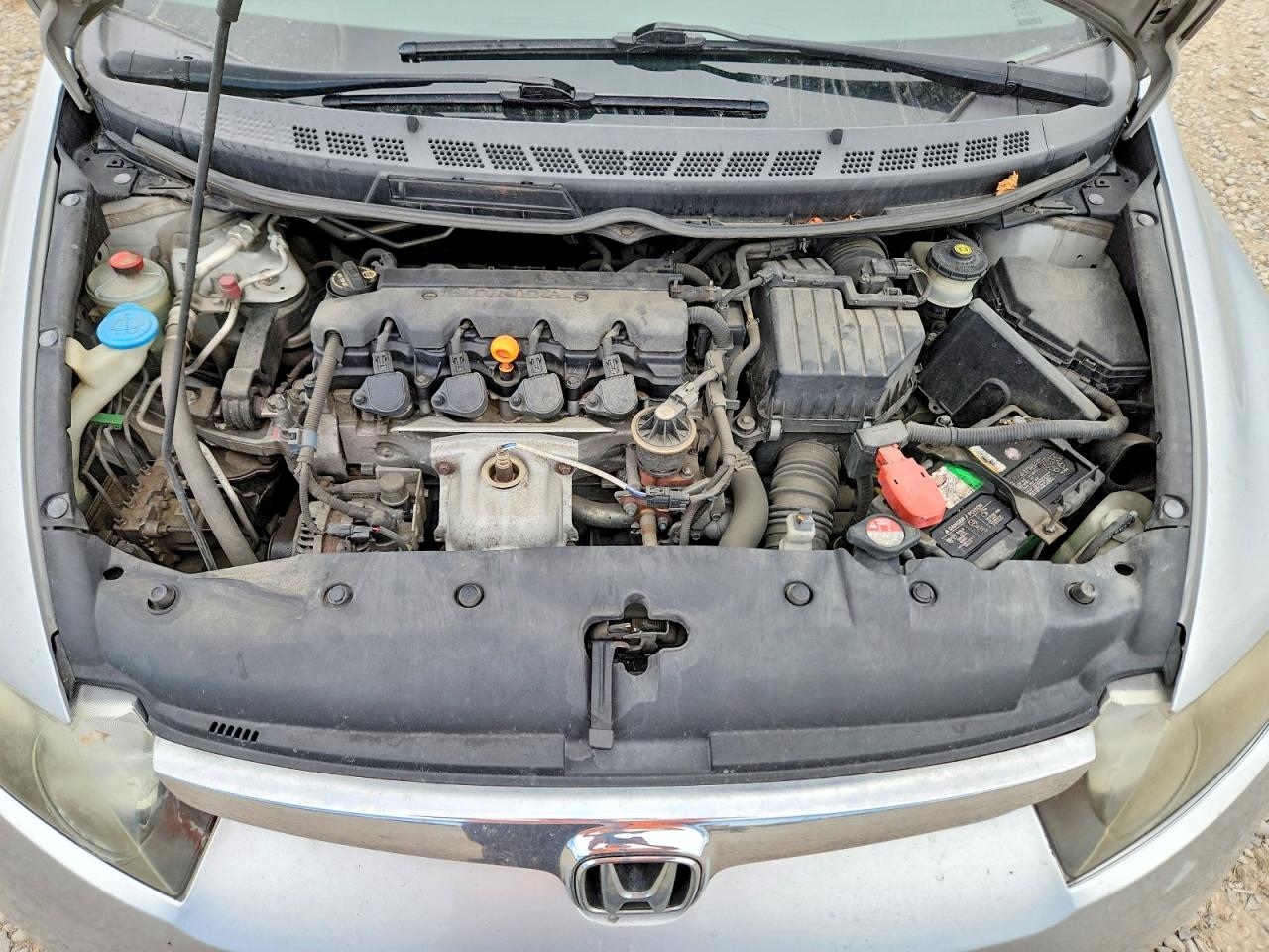 2008 Honda Civic Ex Silver vin: 2HGFA16888H355050