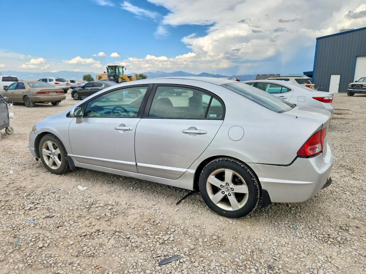 2008 Honda Civic Ex Silver vin: 2HGFA16888H355050