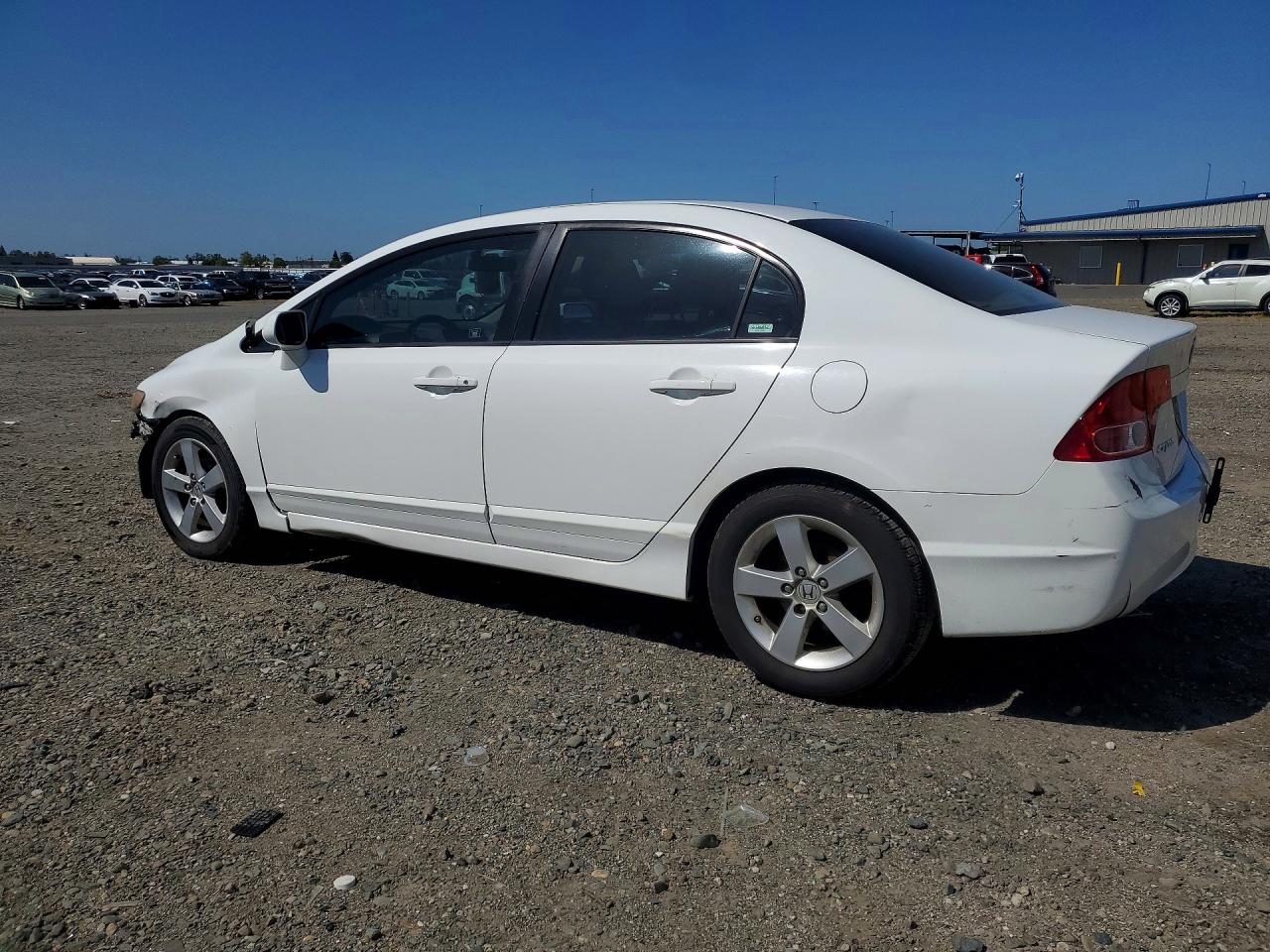 2008 Honda Civic Ex White vin: 2HGFA16888H356540