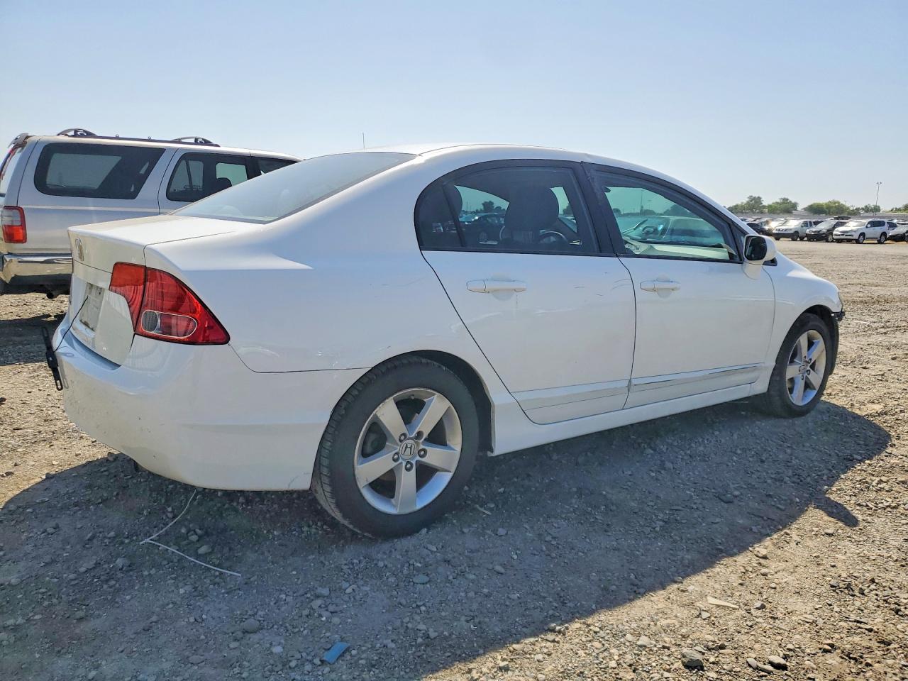 2008 Honda Civic Ex White vin: 2HGFA16888H356540